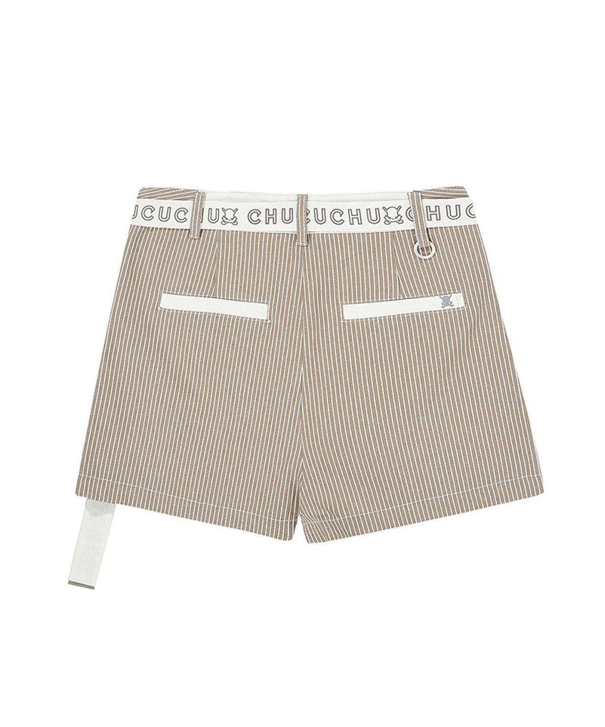 츄쿠츄(CHUCUCHU) C23M-PT001W스트라이프 큐롯 팬츠 (Beige)