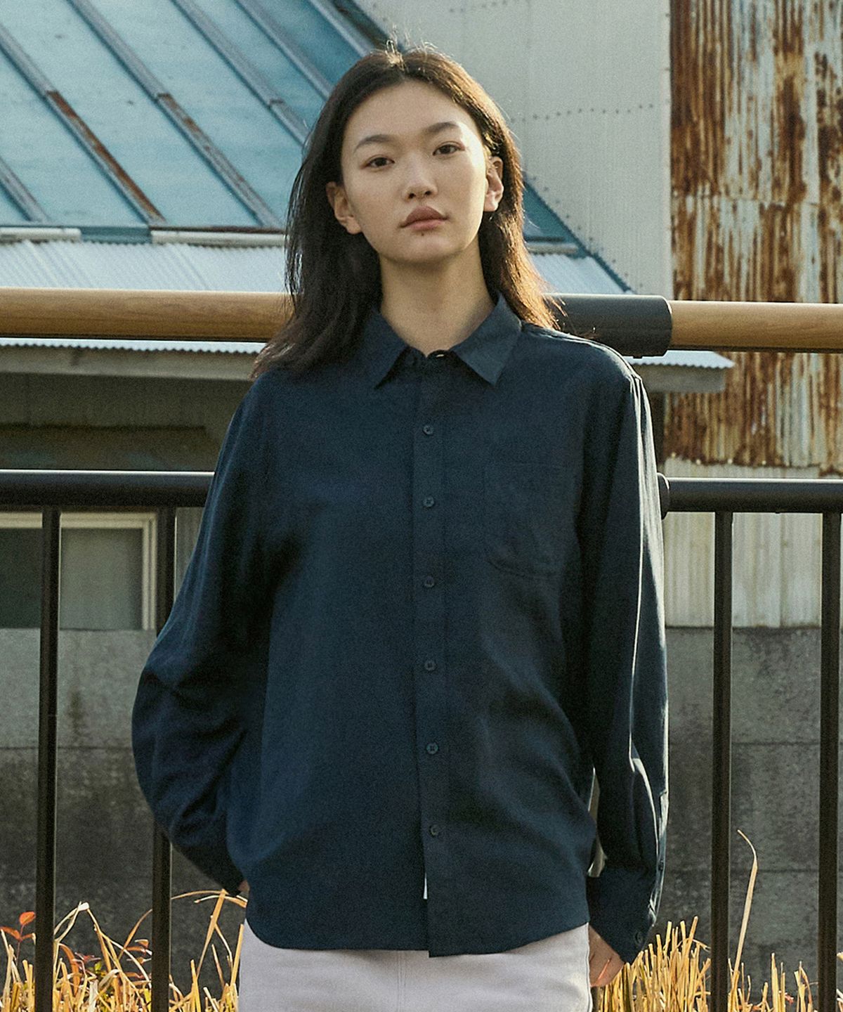 미니멀프로젝트(MINIMALPROJECT) 미니멀 텐셀 라미 린넨셔츠 MLS232 / 6color