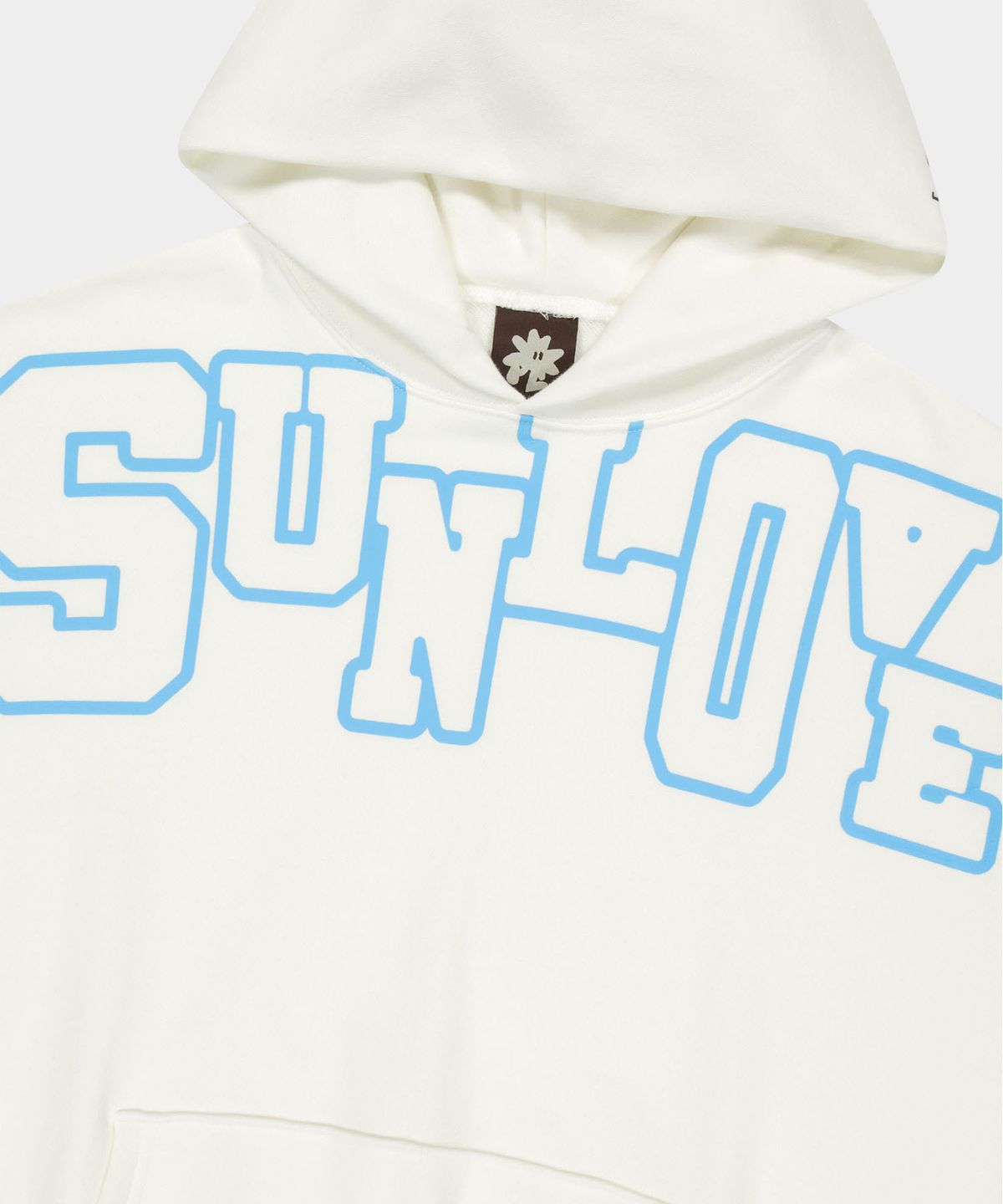 썬러브투어(SUNLOVETOUR) Stroke Hoodie Ivory