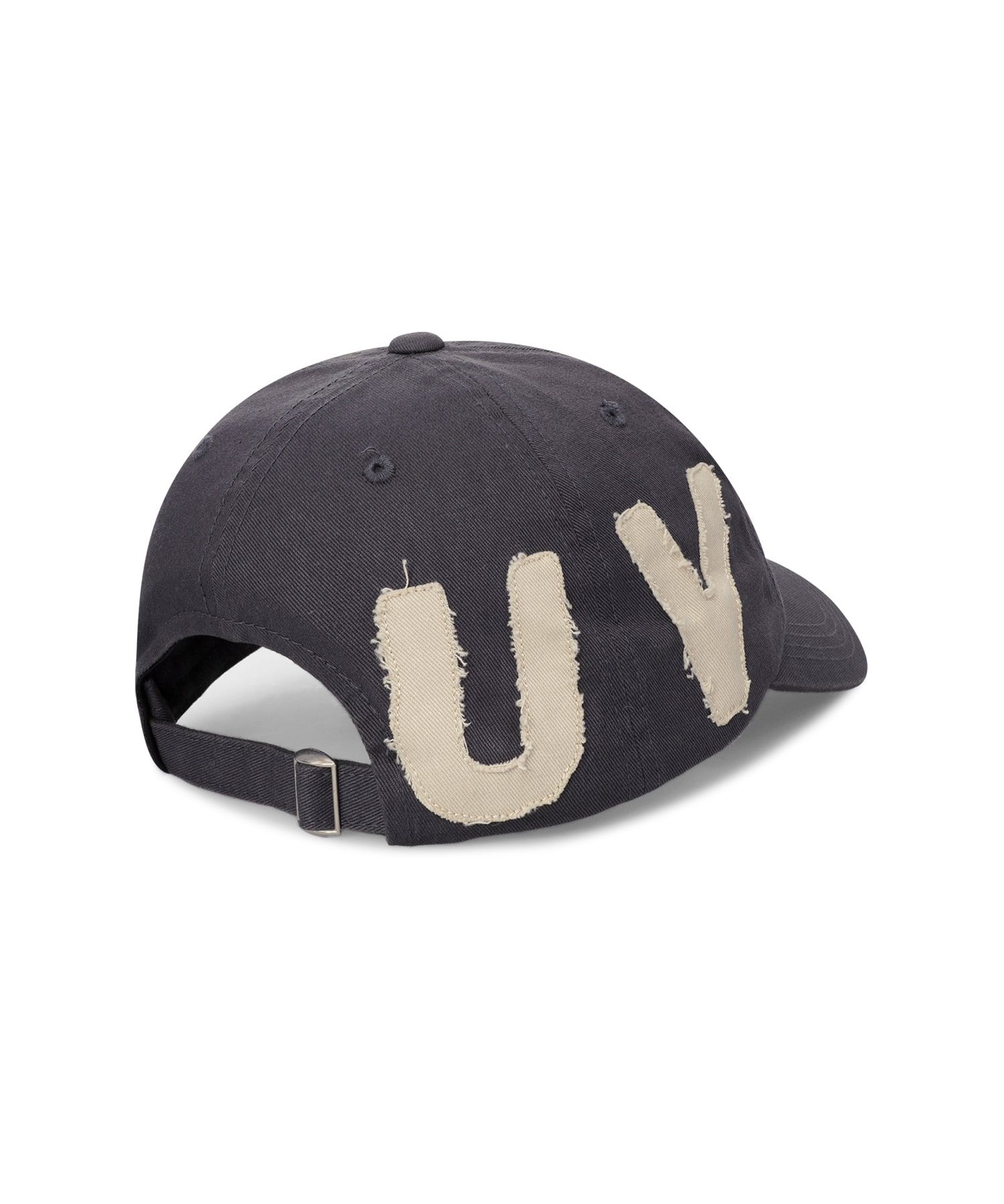 MUSINSA | SUNLOVE Cut Off Capital Cap Charcoal