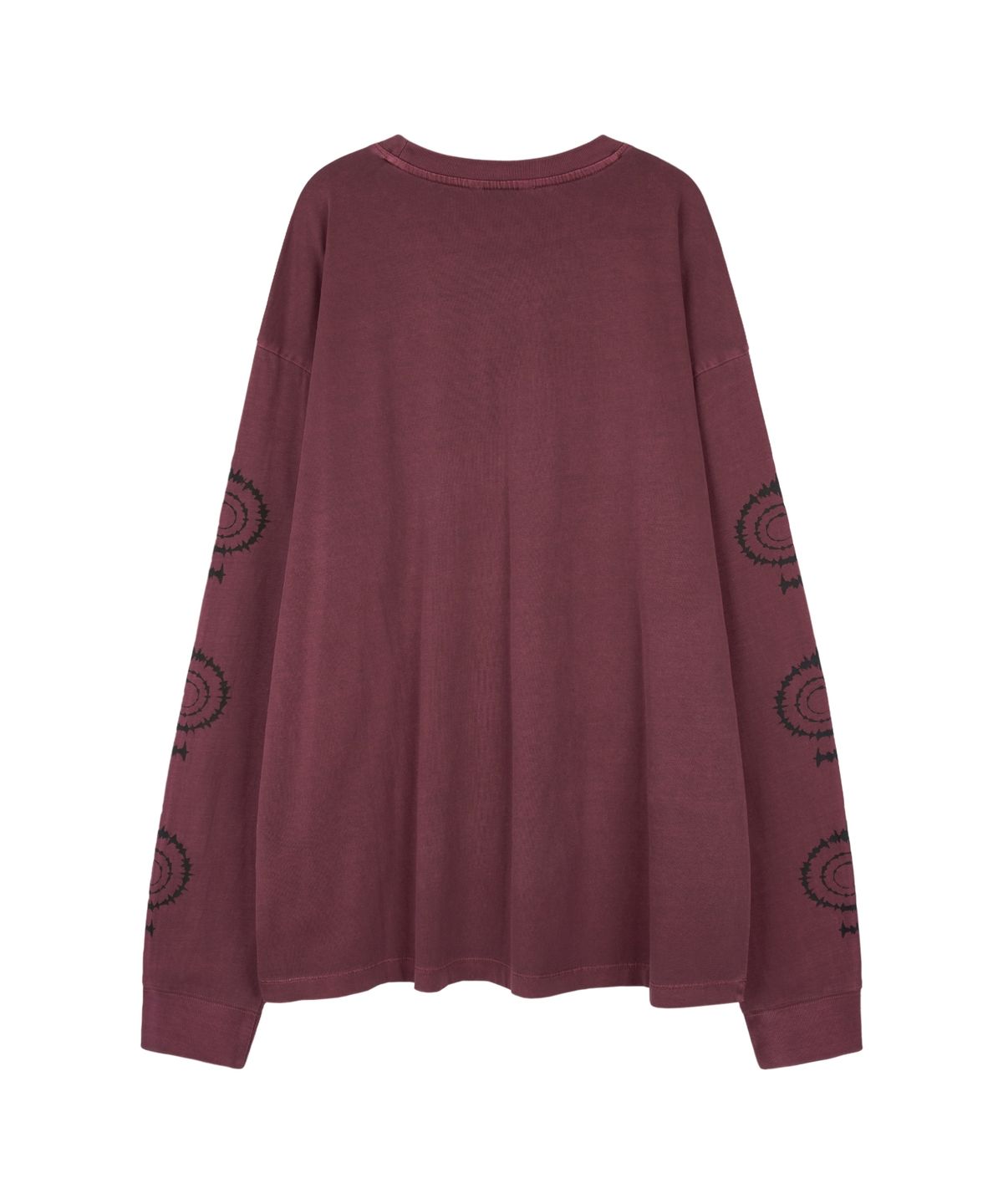 아이돈워너셀(IDWS) Swift Symbol Dying Long Sleeve Maroon