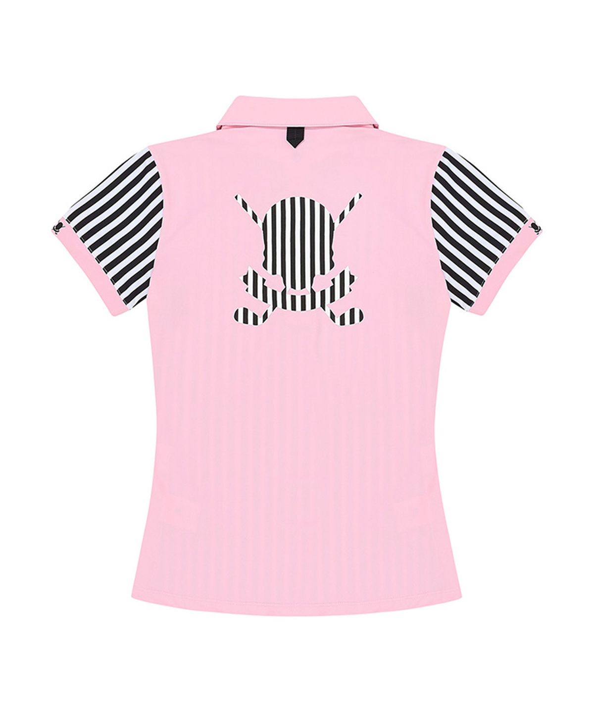 츄쿠츄(CHUCUCHU) C23M-TS008W 스트라이프 저지 탑 (Black)