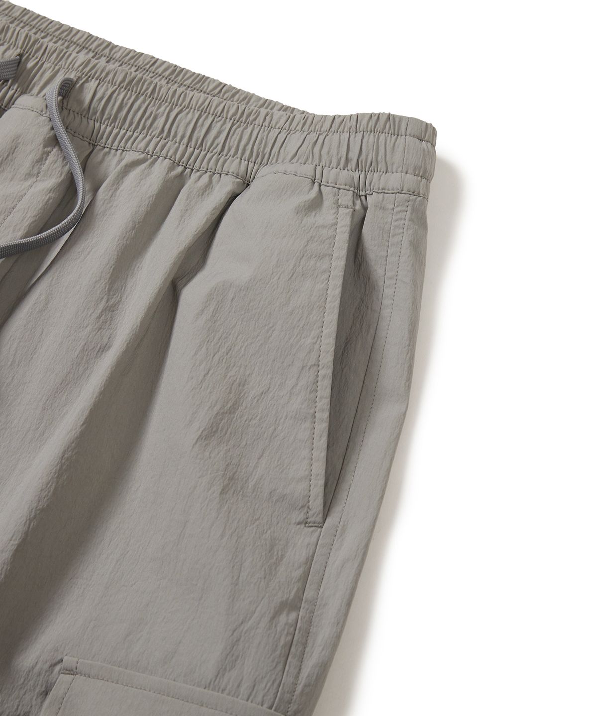 스노우피크 어패럴(SNOWPEAK APPAREL) 루트 스트링 스트레이트 팬츠 Fog Gray (S24MURPT64)