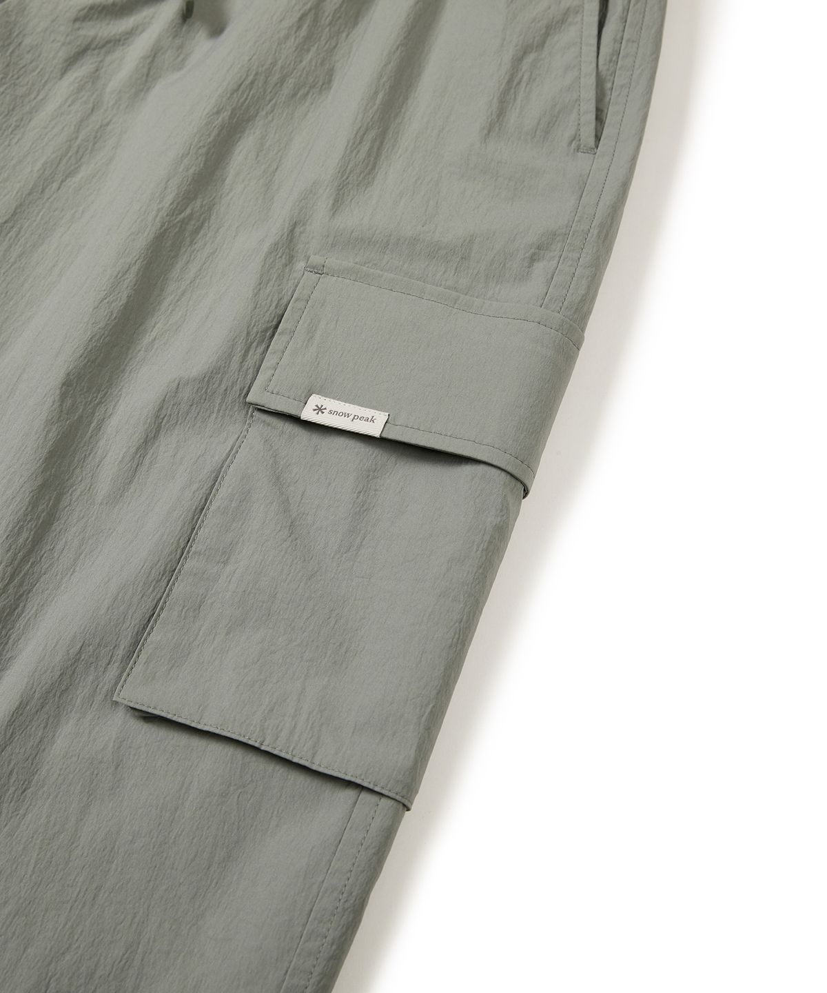 스노우피크 어패럴(SNOWPEAK APPAREL) 루트 스트링 스트레이트 팬츠 Light Khaki (S24MURPT64)