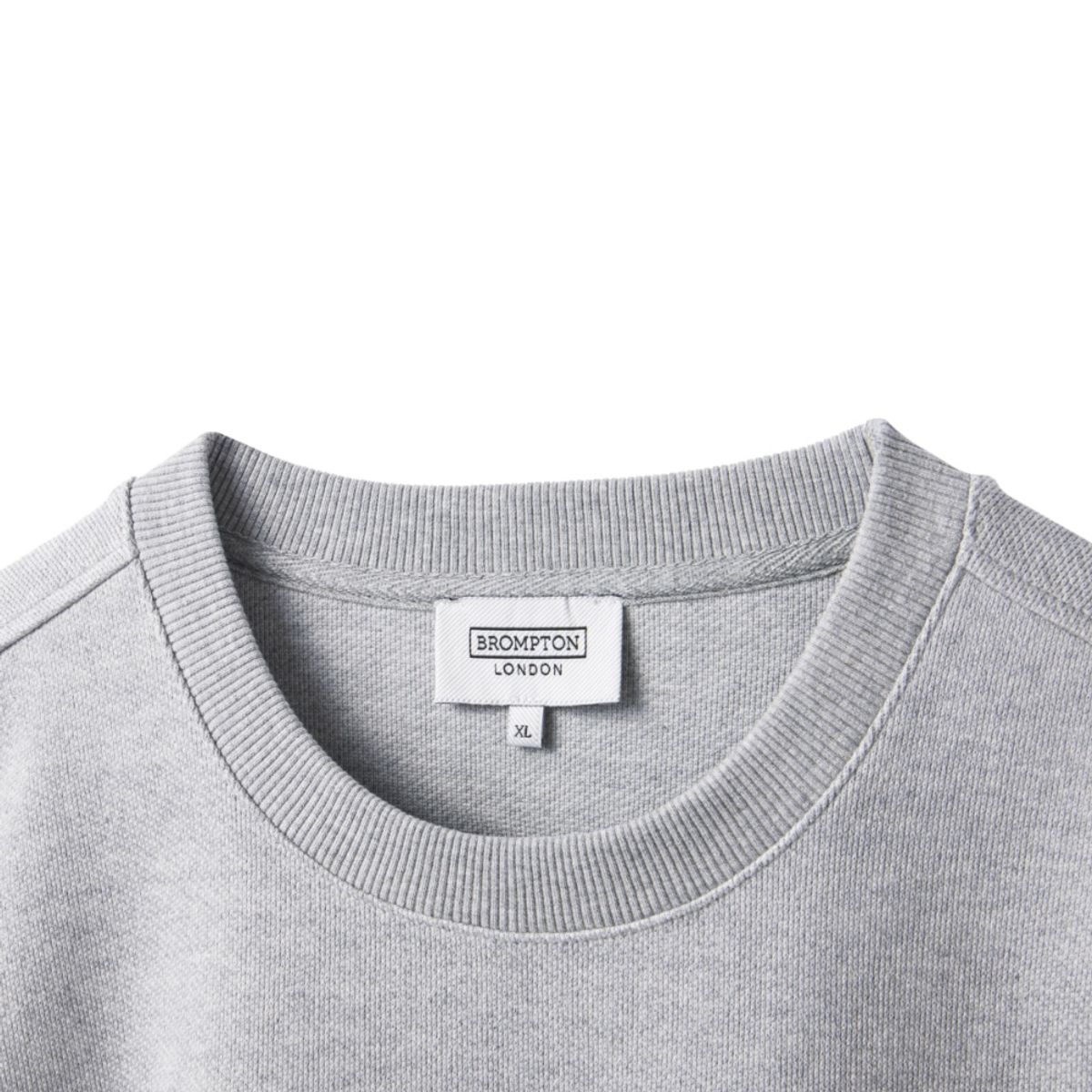 브롬톤 런던(BROMPTON LONDON) JACQUARD SWEATSHIRT - M/GREY (P241USW405)