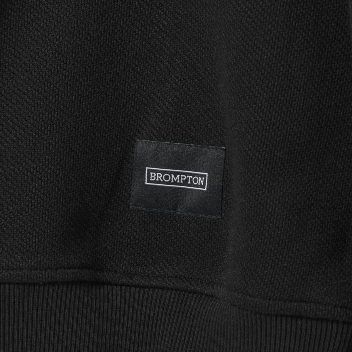 브롬톤 런던(BROMPTON LONDON) JACQUARD SWEATSHIRT - BLACK (P241USW405)