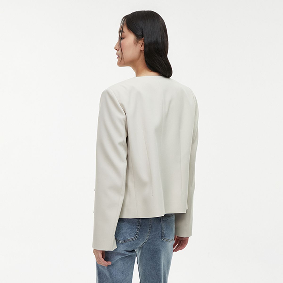 랩(LAP) V넥 노카라자켓 AQ1WJ267