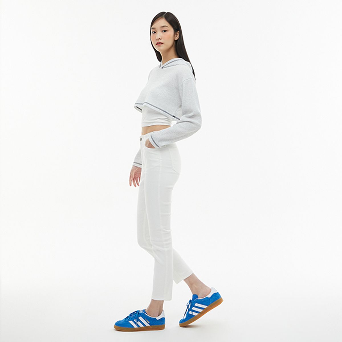 랩(LAP) 속밴드 기본 스키니 데님팬츠 AQ7DP161