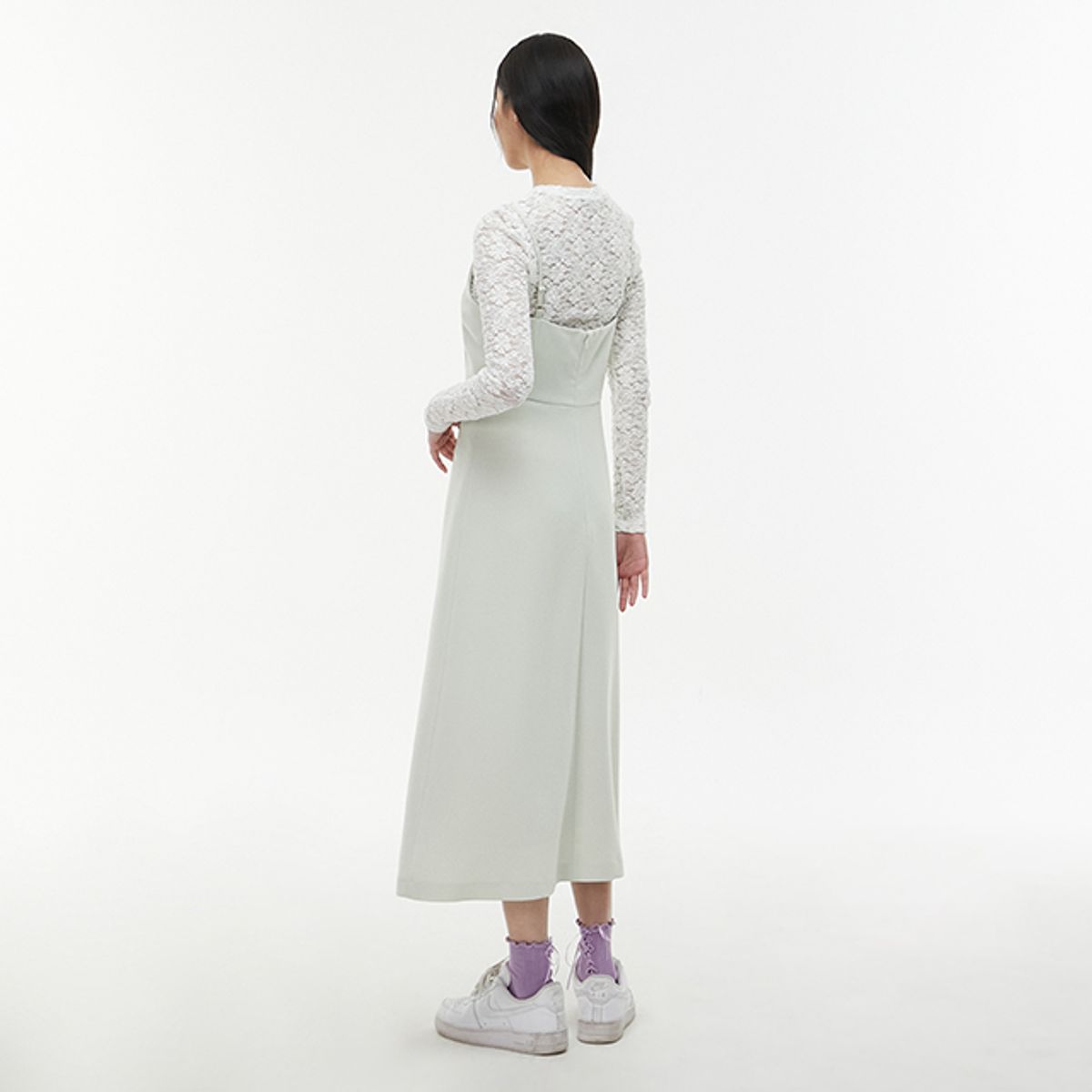 랩(LAP) (SET-상의) 뷔스티에 롱 원피스 AQ1WO260
