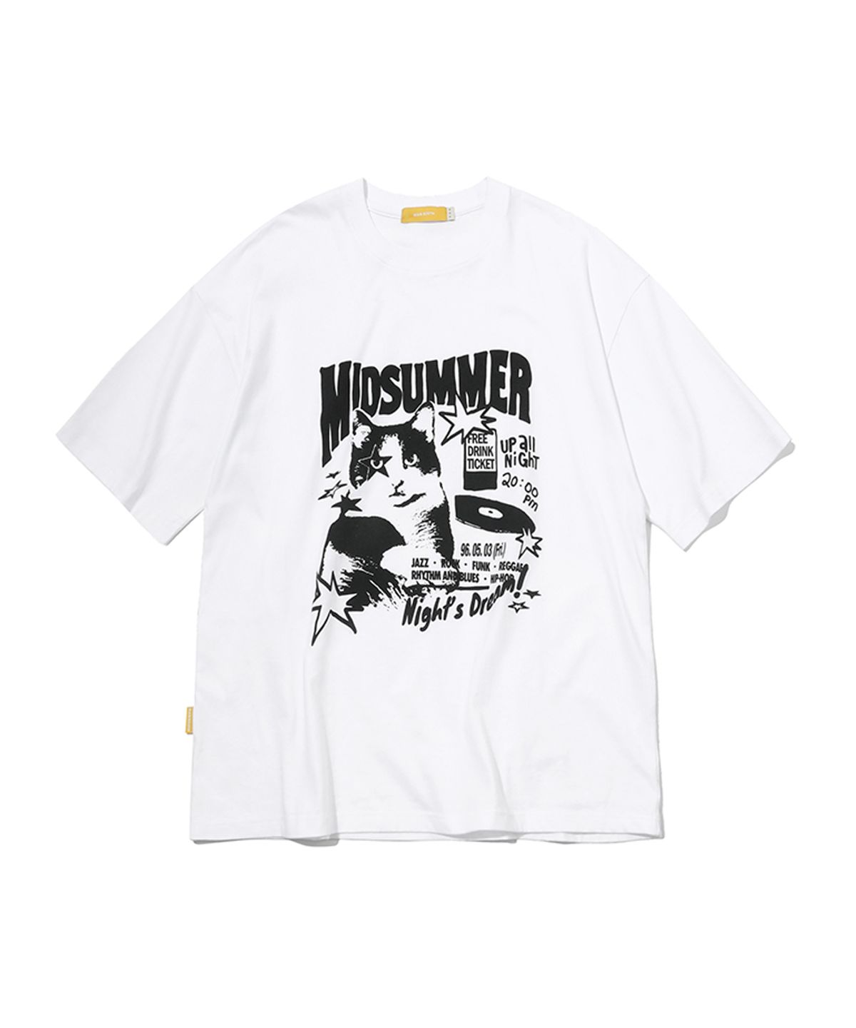 메인부스(MAINBOOTH) Midsummer T-shirt(WHITE)