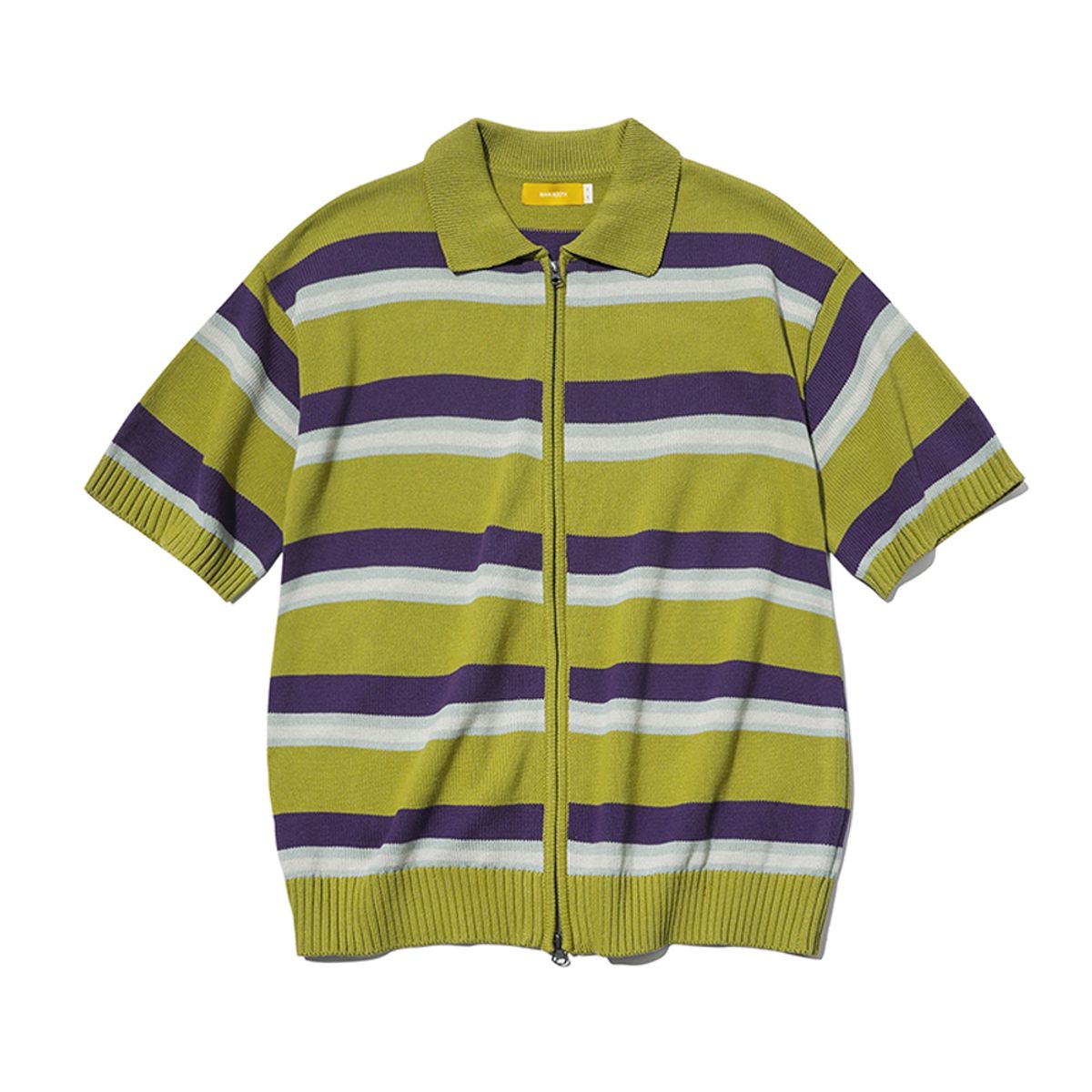 메인부스(MAINBOOTH) Caterpillar Zip-up Sweater(OLIVE)