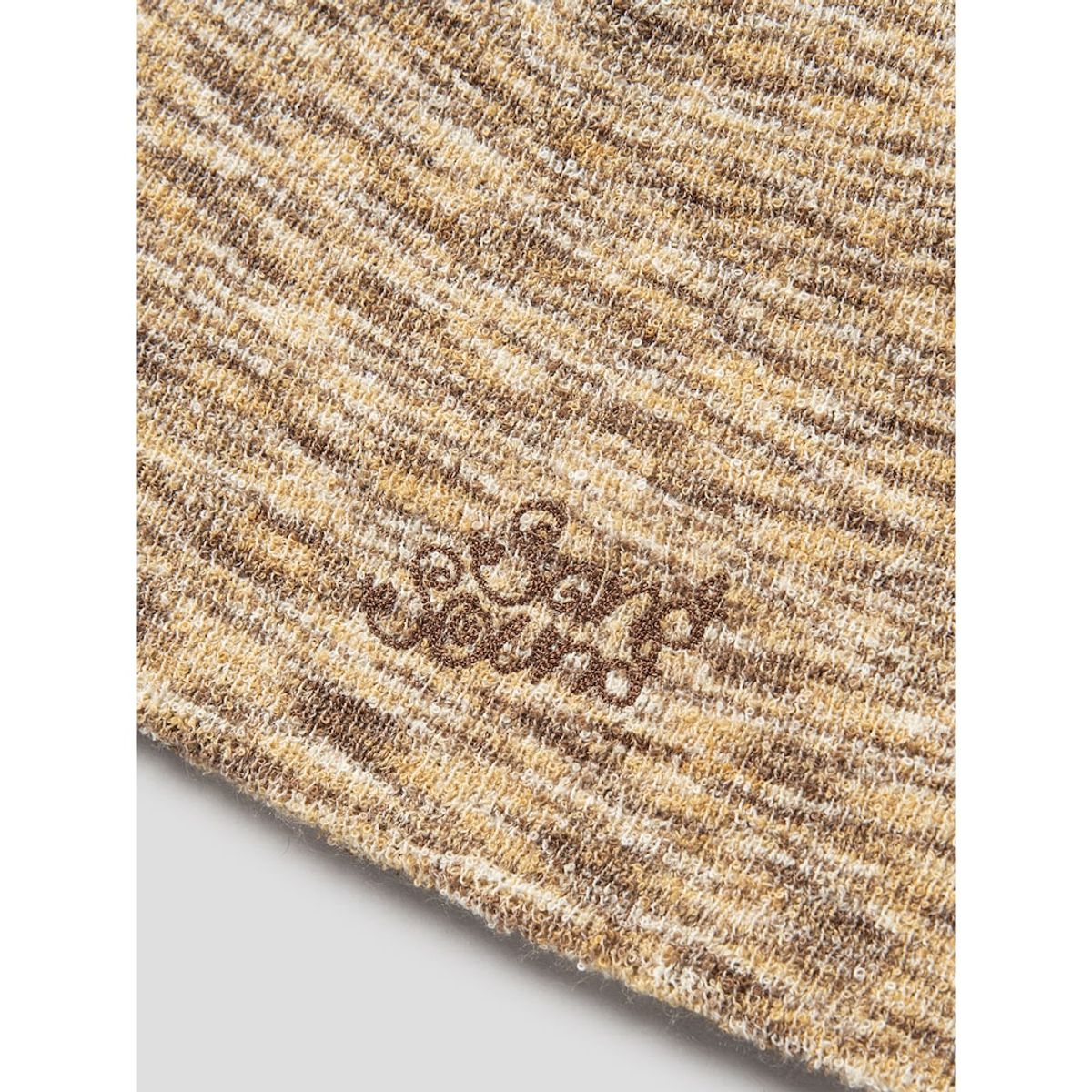 샌드 사운드(SAND SOUND) Chain Logo Beanie  Mustard