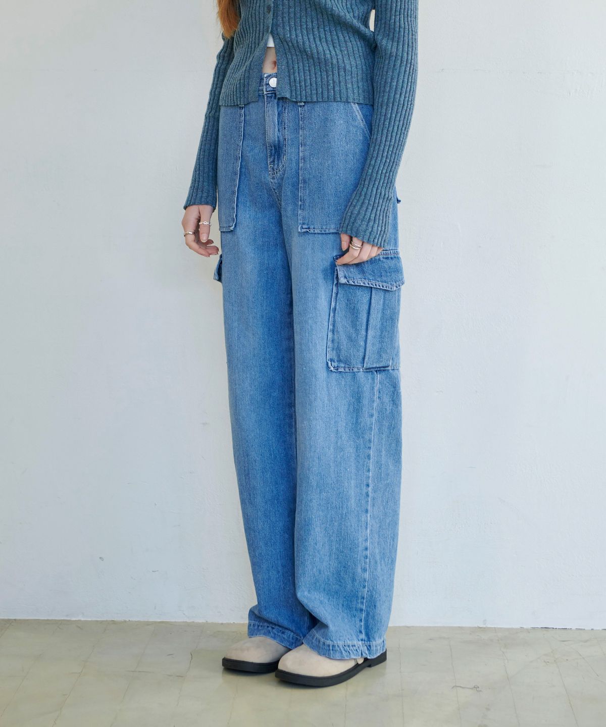 판도라핏(PANDORAFIT) [WIDE] Edith Jeans