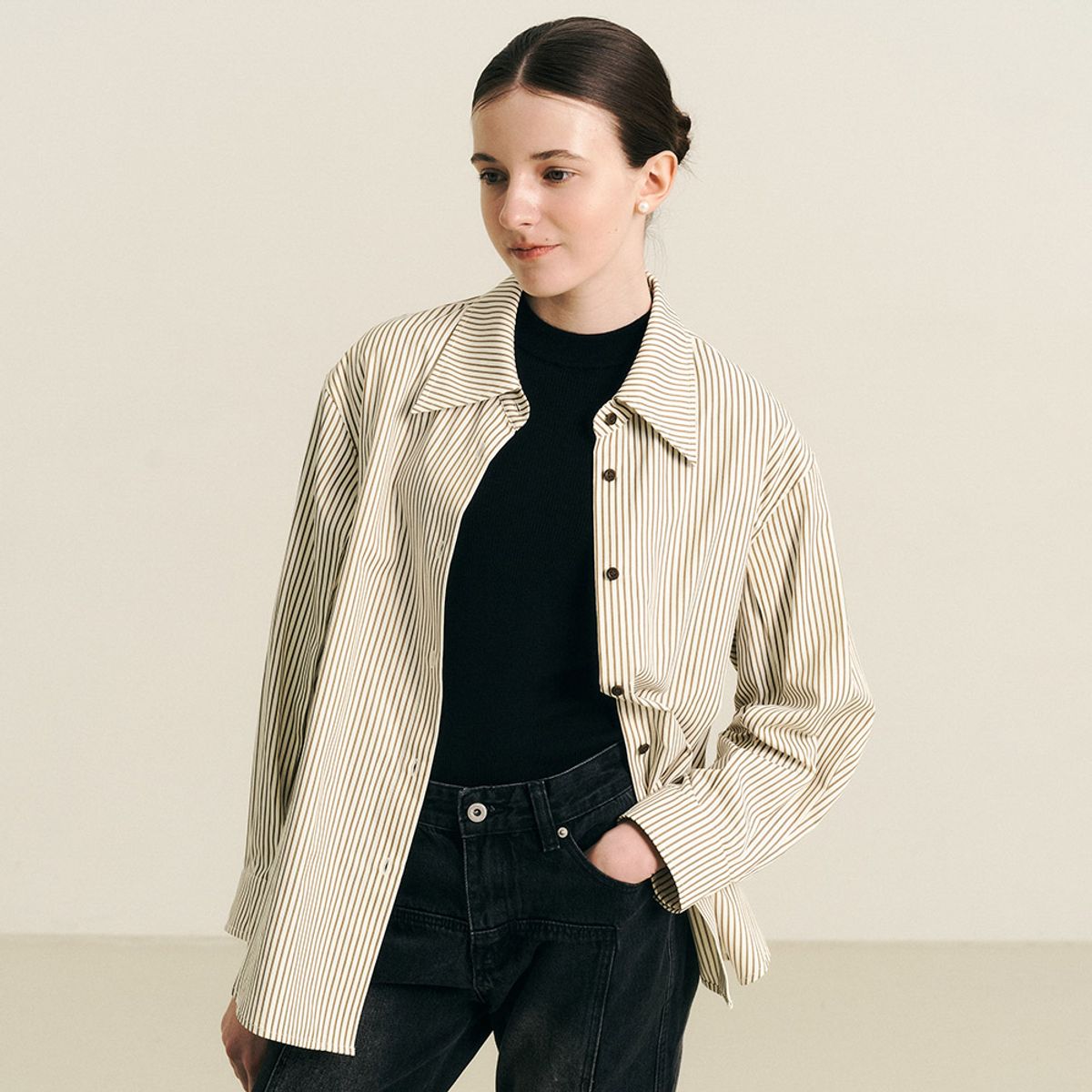 웬스데이딜라잇(WEDNESDAY DELIGHT) WD_Classic basic knit_BLACK
