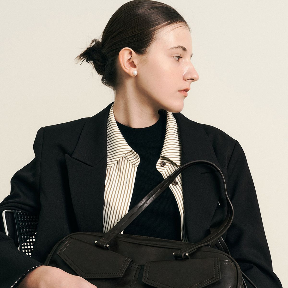 웬스데이딜라잇(WEDNESDAY DELIGHT) WD_Classic basic knit_BLACK