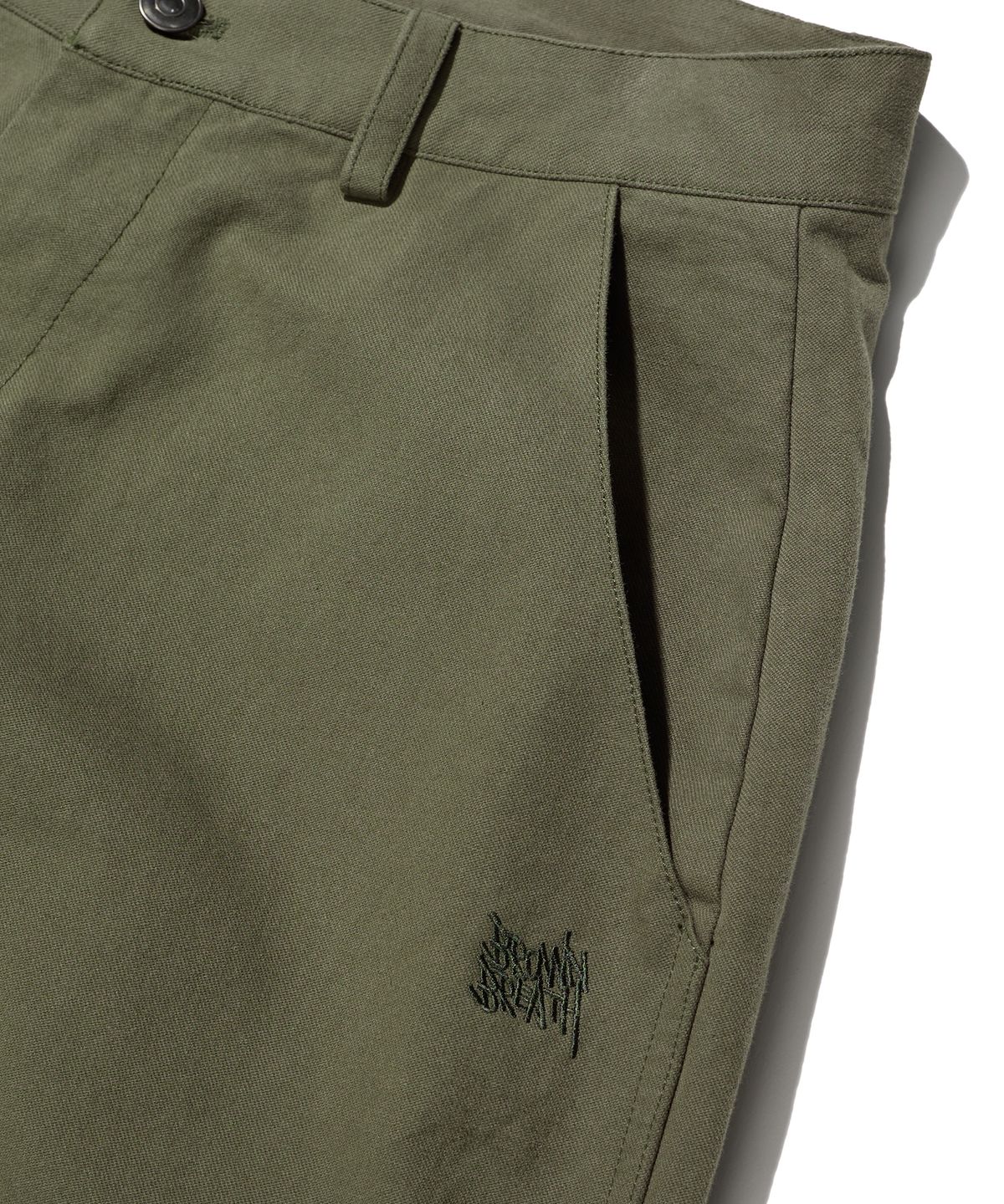 브라운브레스(BROWNBREATH) TAG WORK PANTS - KHAKI