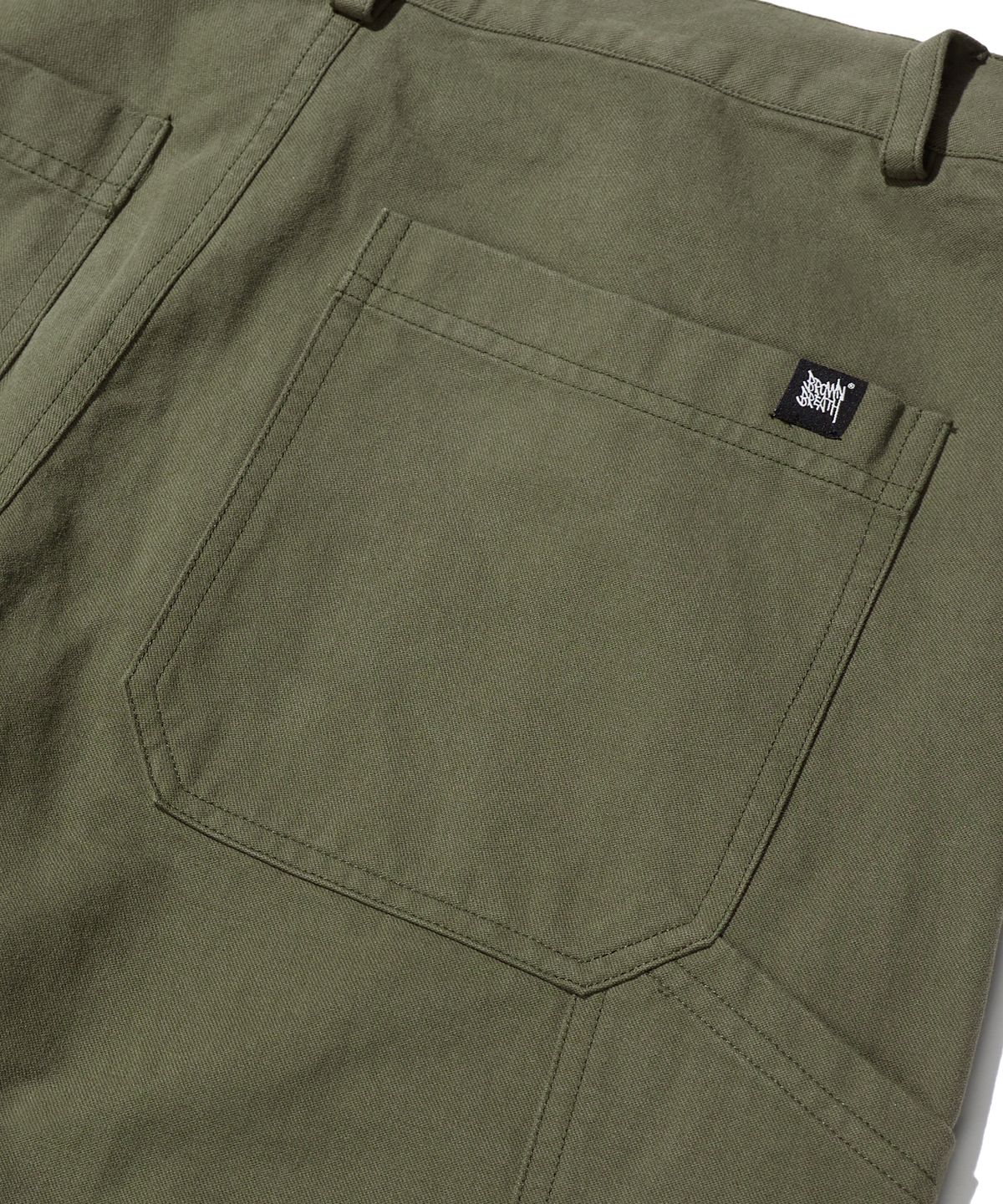 브라운브레스(BROWNBREATH) TAG WORK PANTS - KHAKI