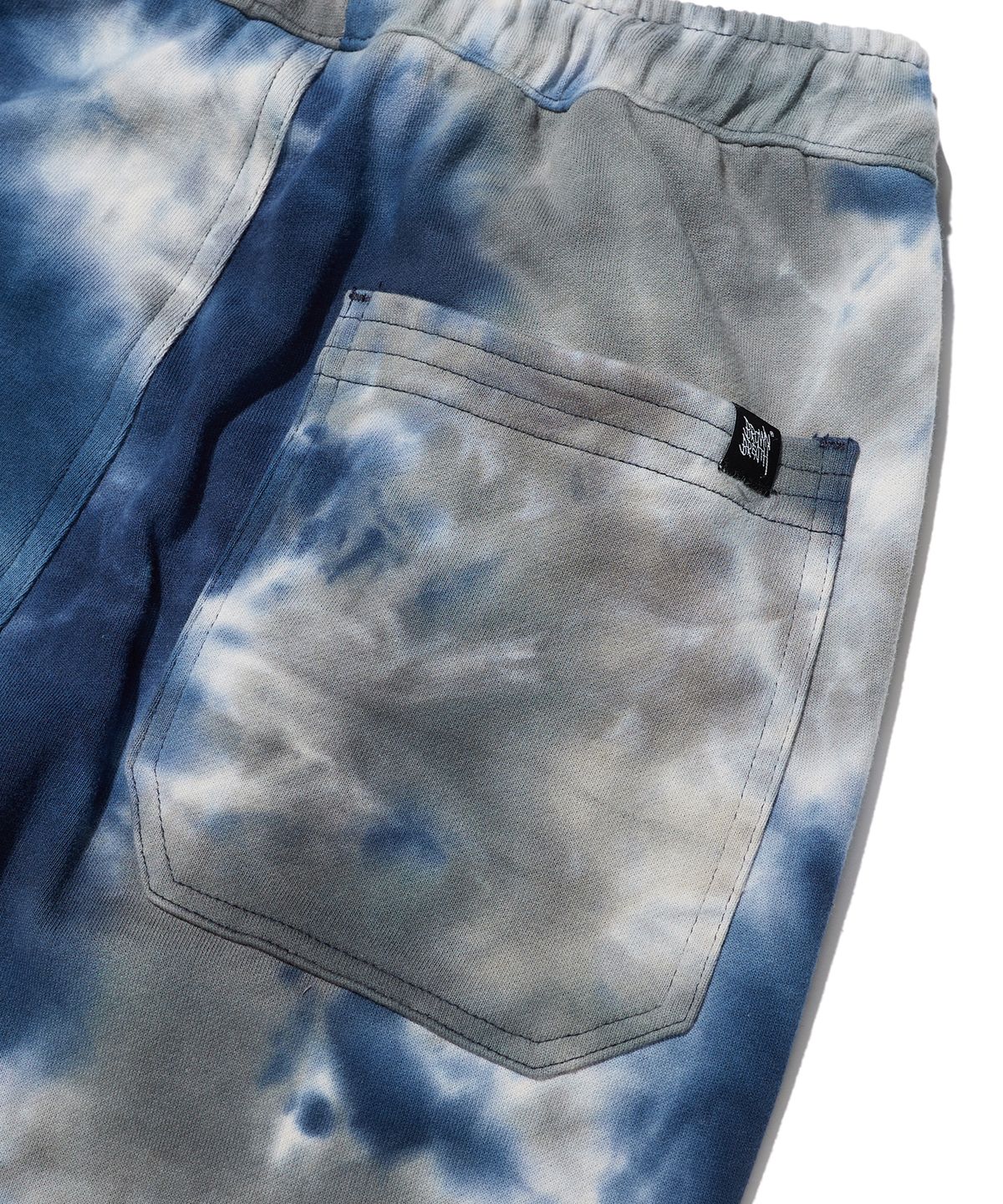 브라운브레스(BROWNBREATH) TIE-DYE PANTS - BLUE