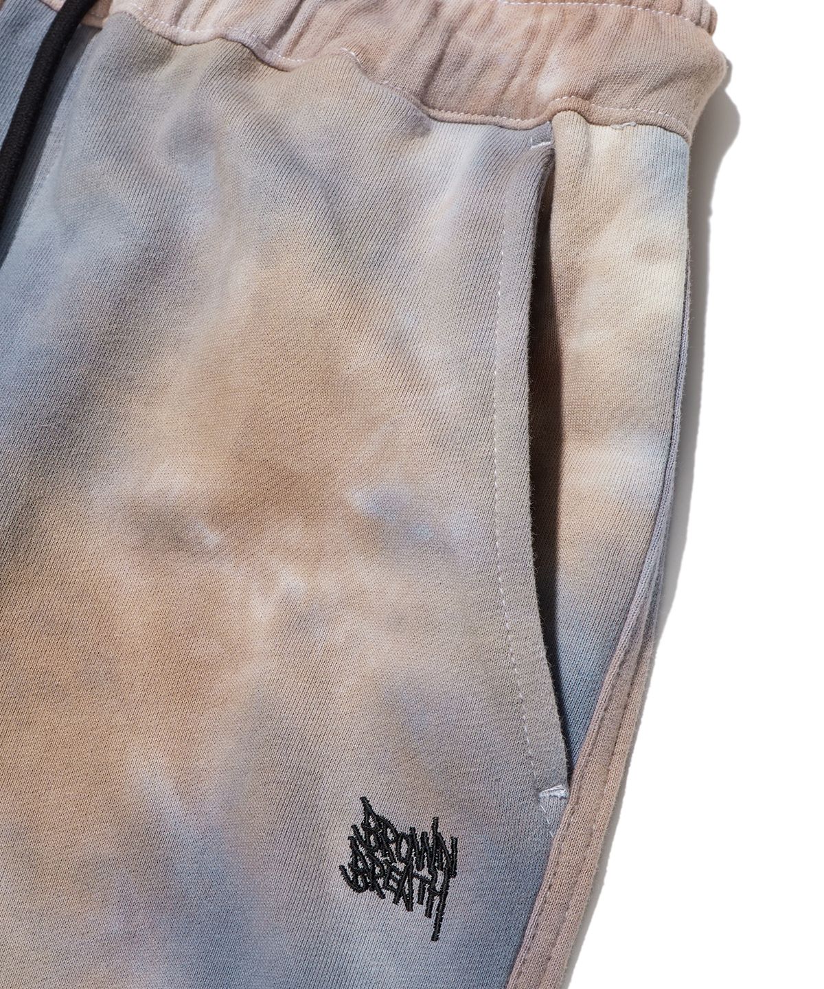 브라운브레스(BROWNBREATH) TIE-DYE PANTS - BEIGE
