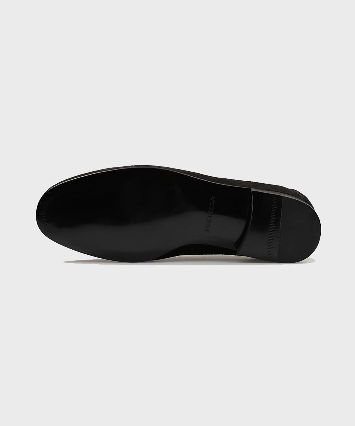 피렌체 아뜨리에(FIRENZE ATELIER) 모던라인 스웨이드 홀스빗 로퍼 8100-QS [BLACK]