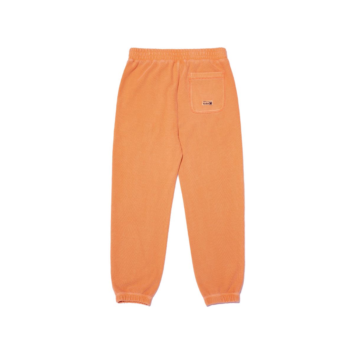 코닥(KODAK) 씨너리 와플 워싱 조거팬츠 ORANGE