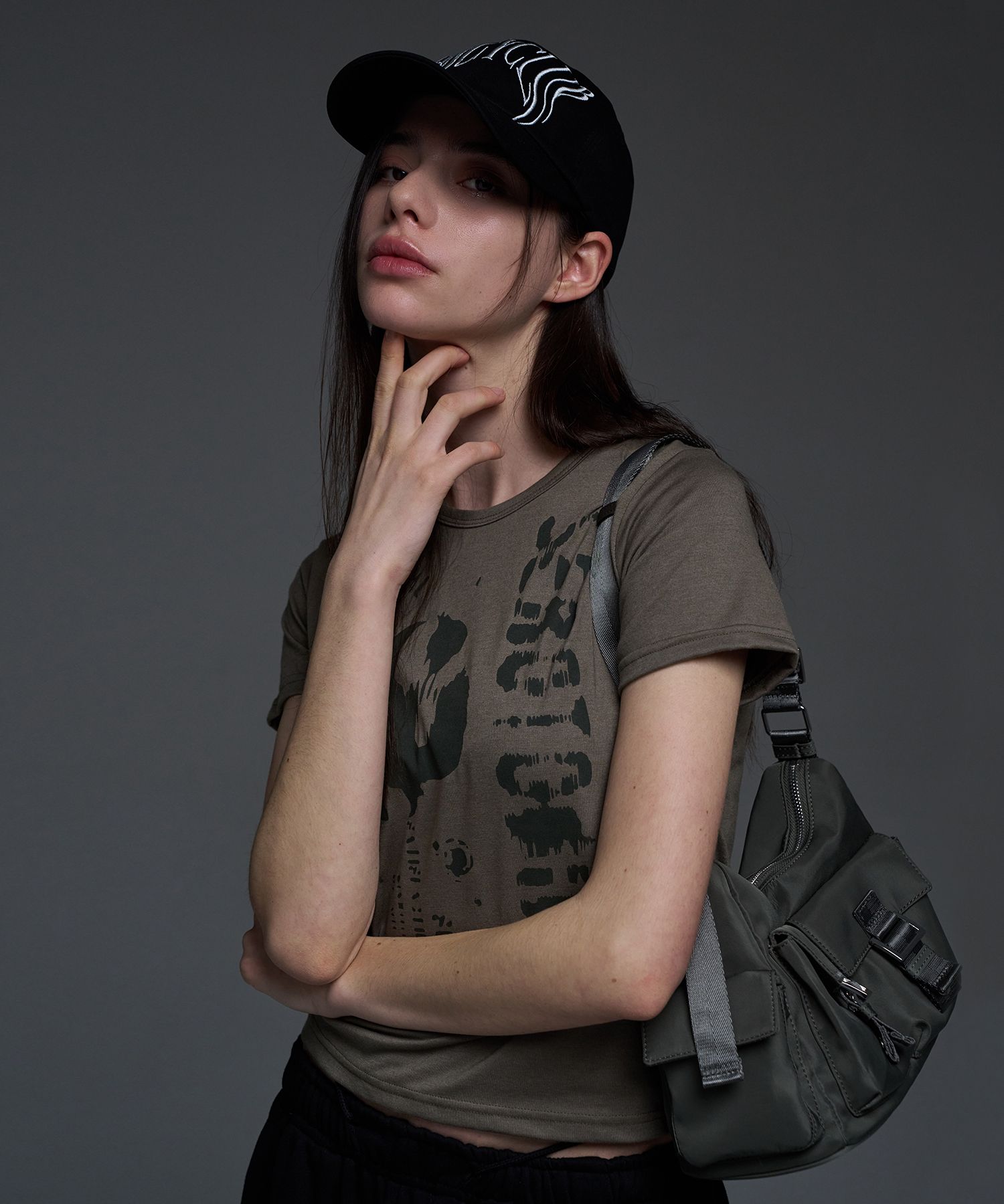 [NF] CALM INTENSE SHOULDER BAG ★大人気★ MUSINSA公式 | FANCY CLUB [NF] Calm Intense Shoulder Bag