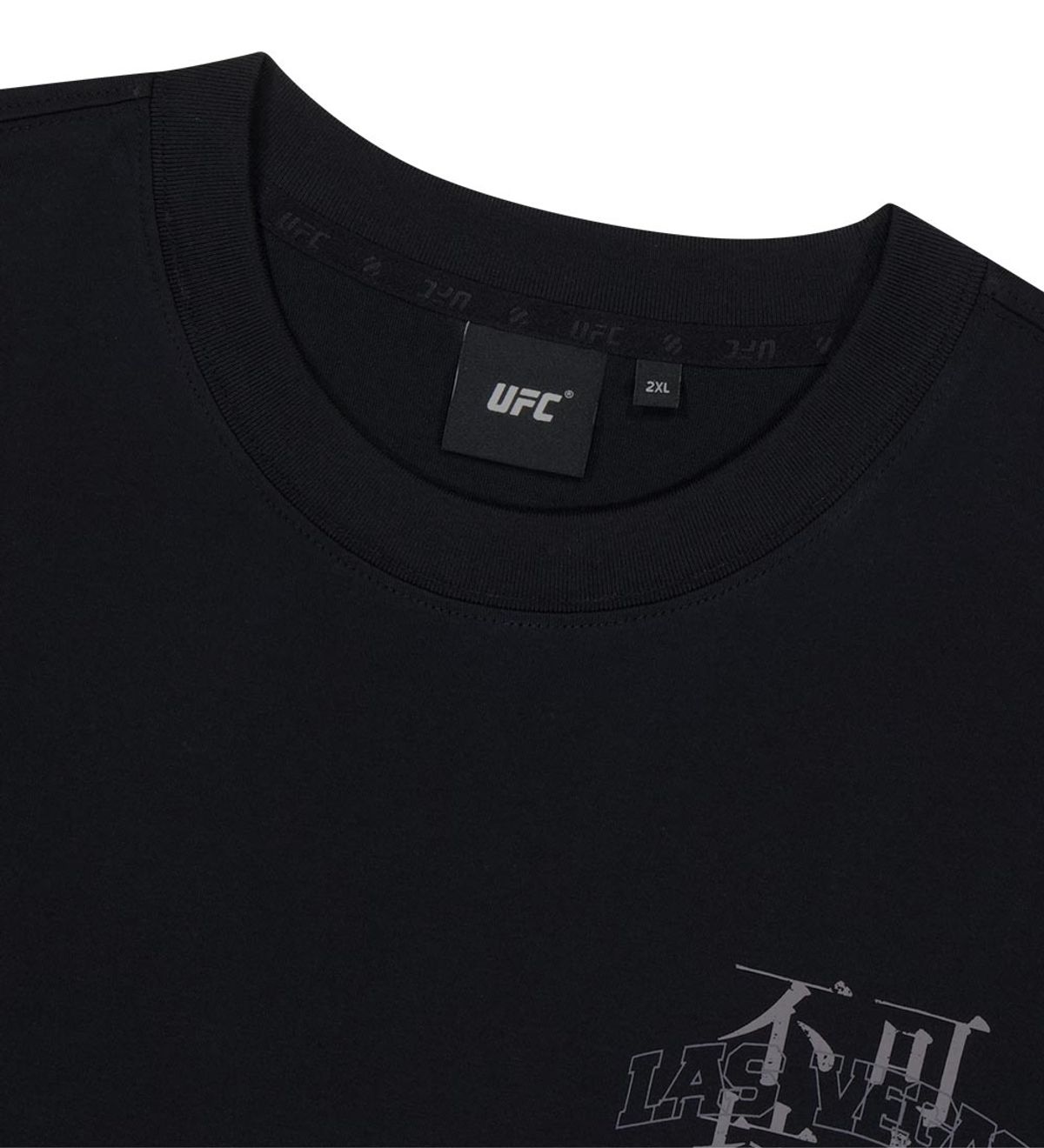 유에프씨 스포츠(UFC SPORT) UFC 불가항력Ⅱ 릴렉스핏 반팔 티셔츠 블랙 U2SSV2335BK