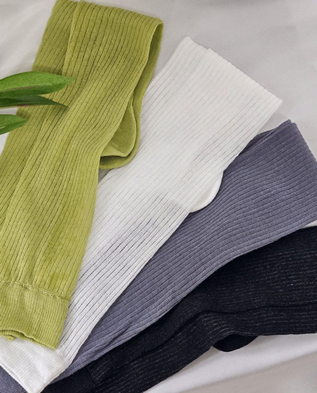 엠에프에스 골프웨어(MFS GOLFWEAR) School See-through Knee Socks_4color