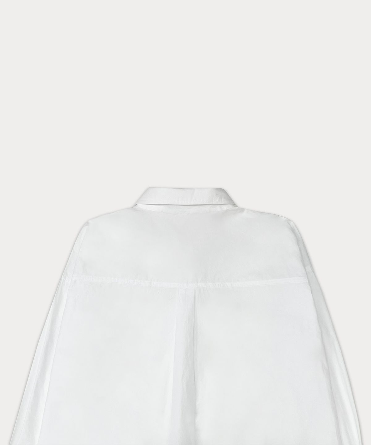 썸웨어버터(SOMEWHEREBUTTER) Classic cotton shirt - white