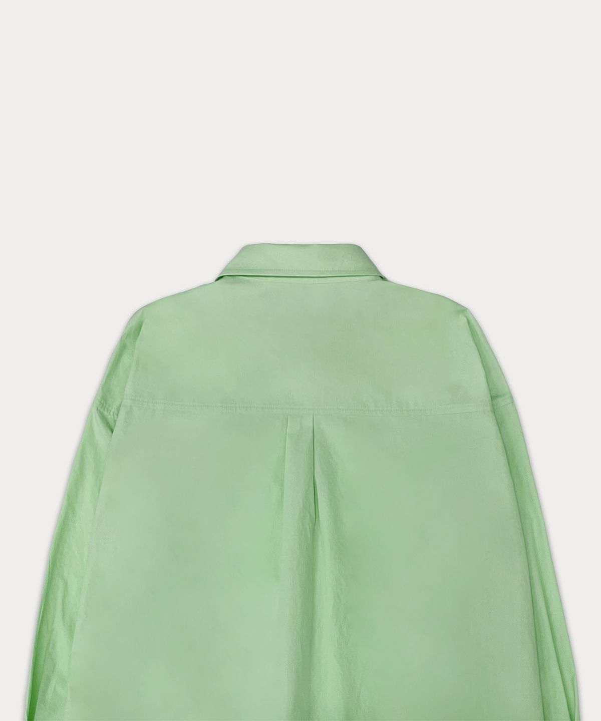 썸웨어버터(SOMEWHEREBUTTER) Classic cotton shirt - mint