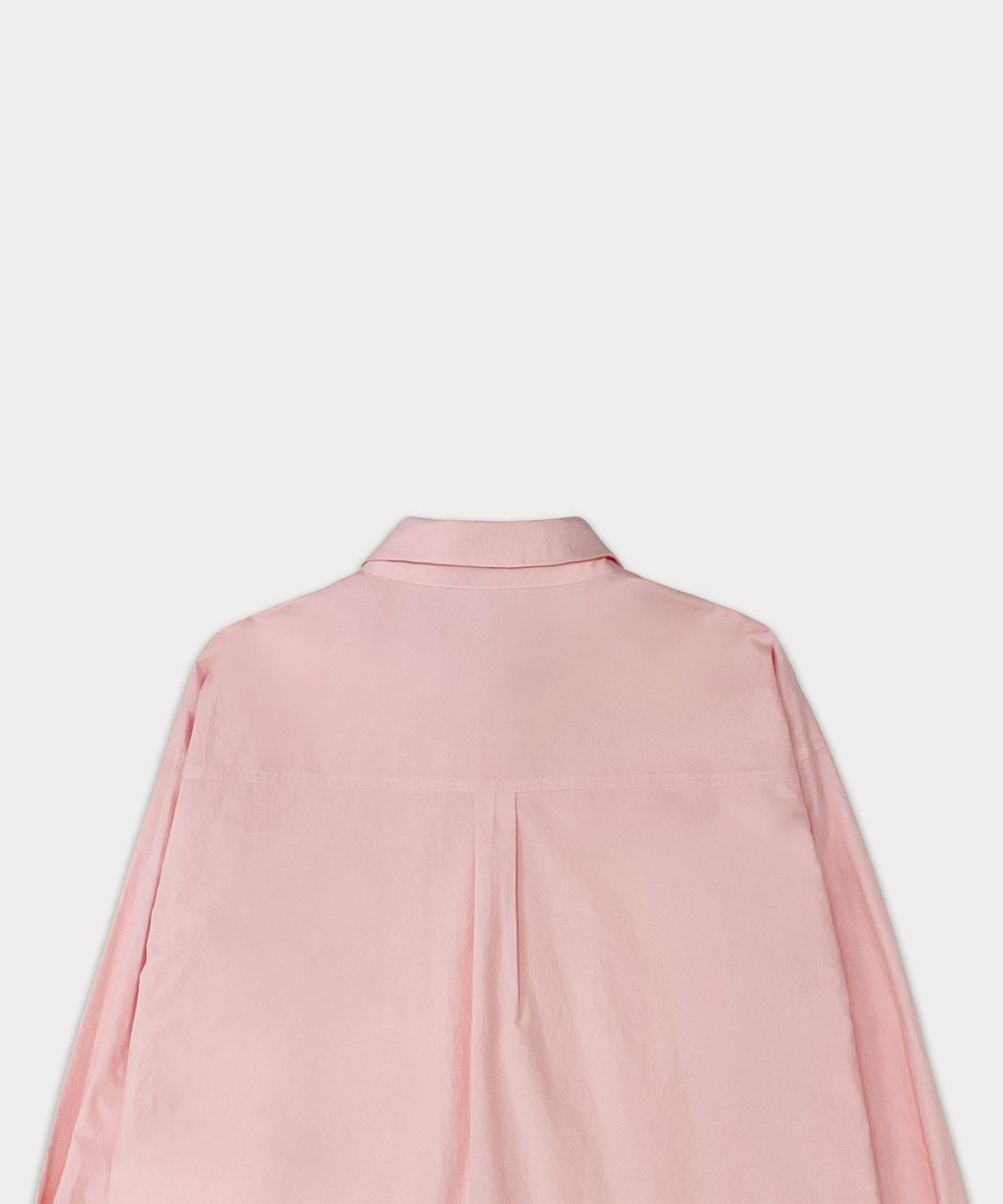 썸웨어버터(SOMEWHEREBUTTER) Classic cotton shirt - pink