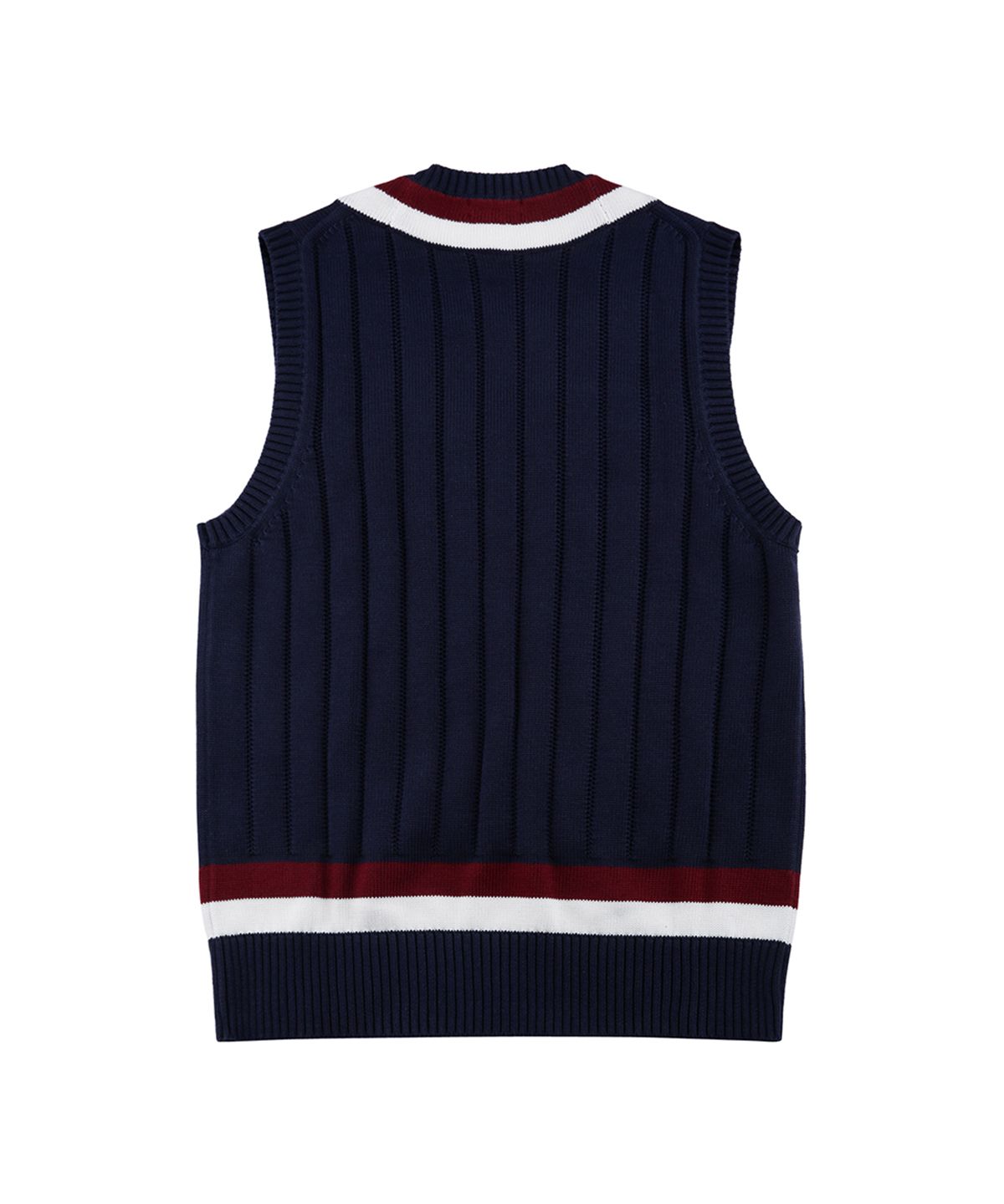 브룩스 브라더스(BROOKS BROTHERS) 테니스 V넥 베스트 (네이비) (BBWVMF8475QES)