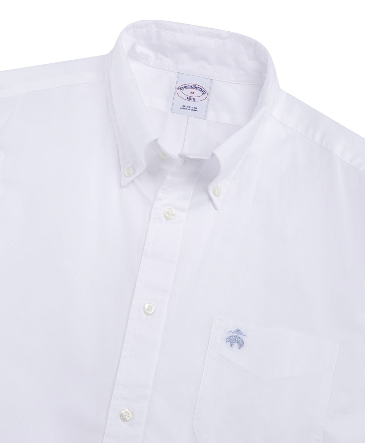 브룩스 브라더스(BROOKS BROTHERS) 프라이데이 솔리드 셔츠 (화이트) (BBTHMF6443AES)