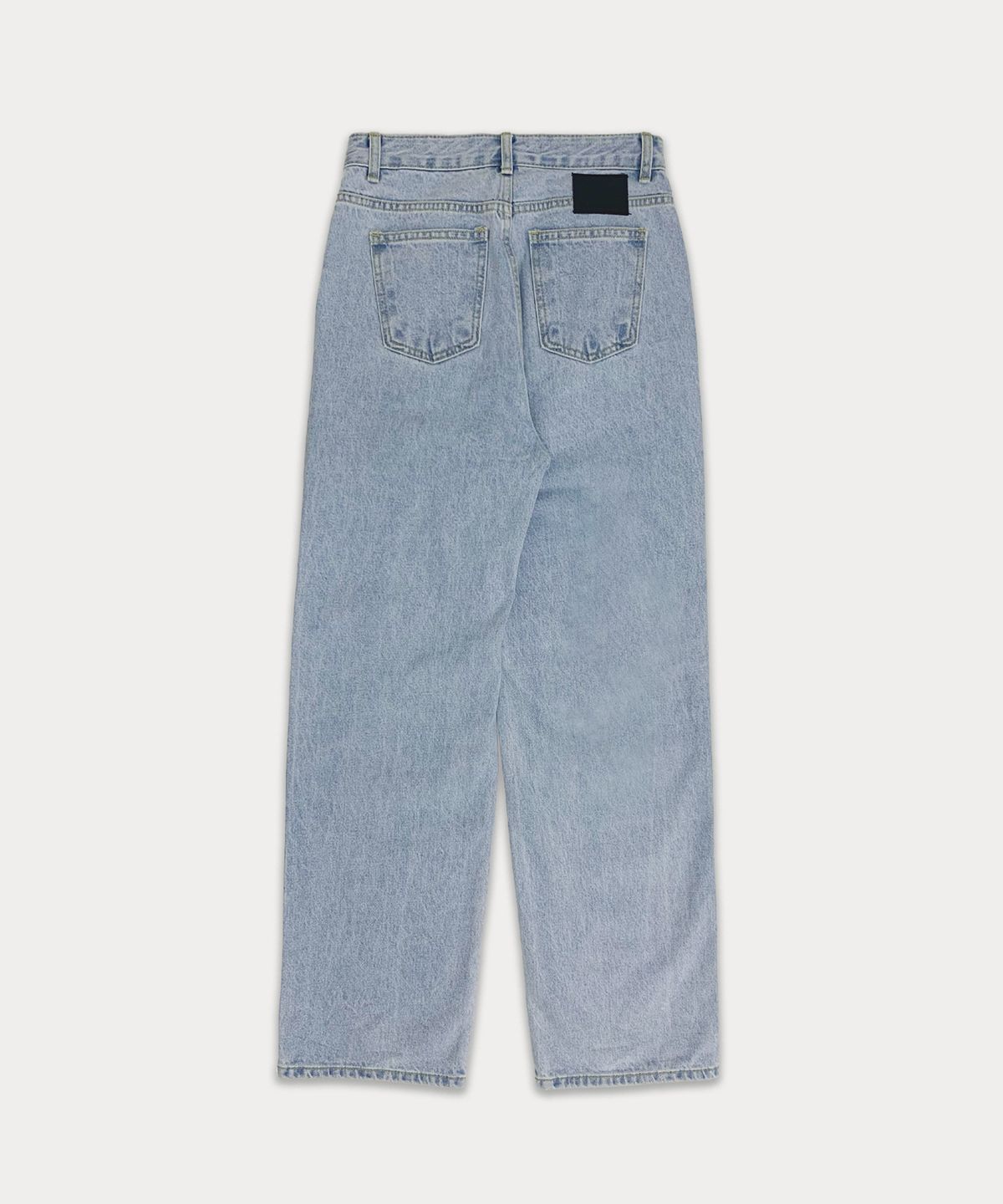 썸웨어버터(SOMEWHEREBUTTER) Ice wide denim pants - light blue