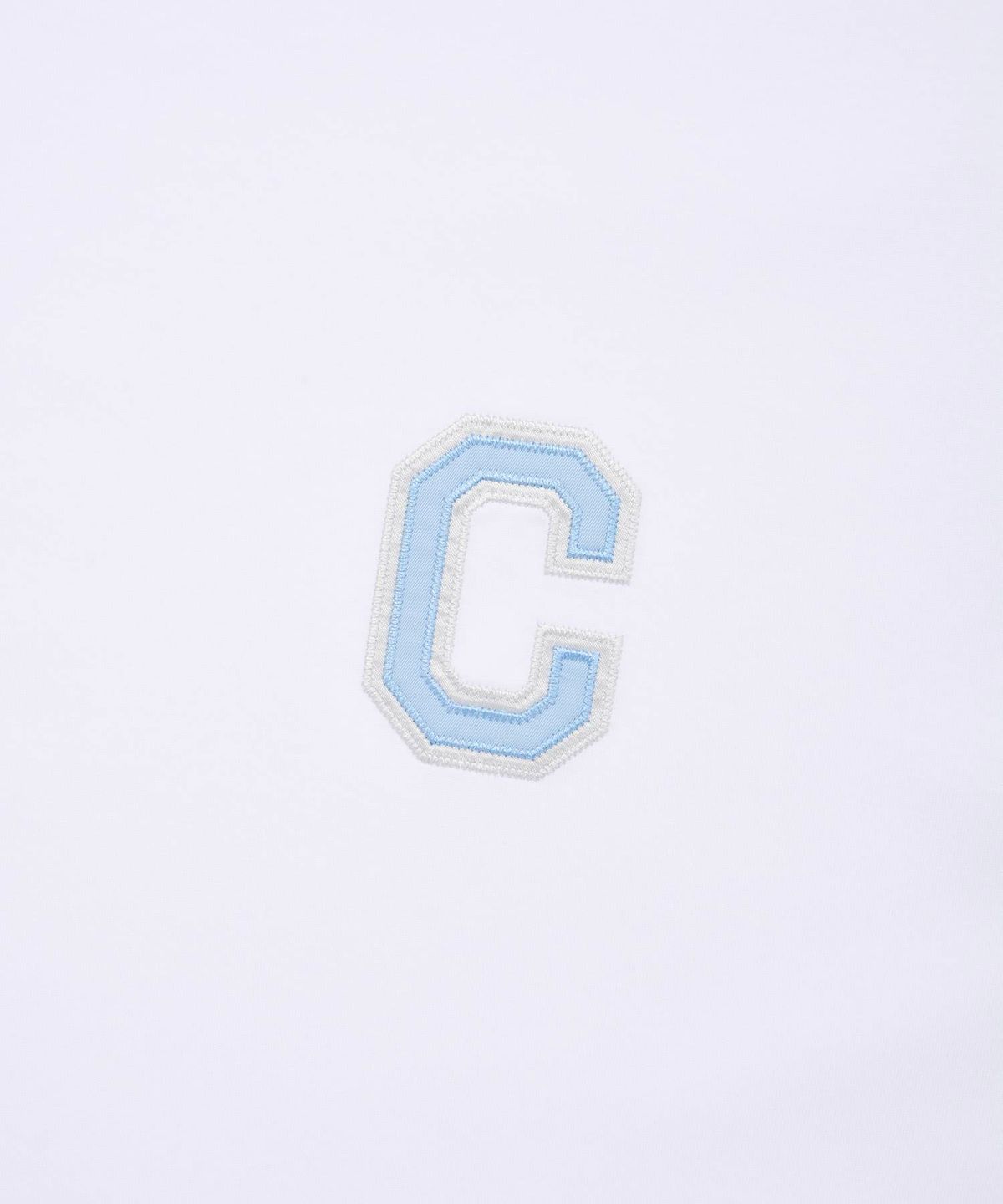커버낫(COVERNAT) 샤인 C 로고 티셔츠 화이트