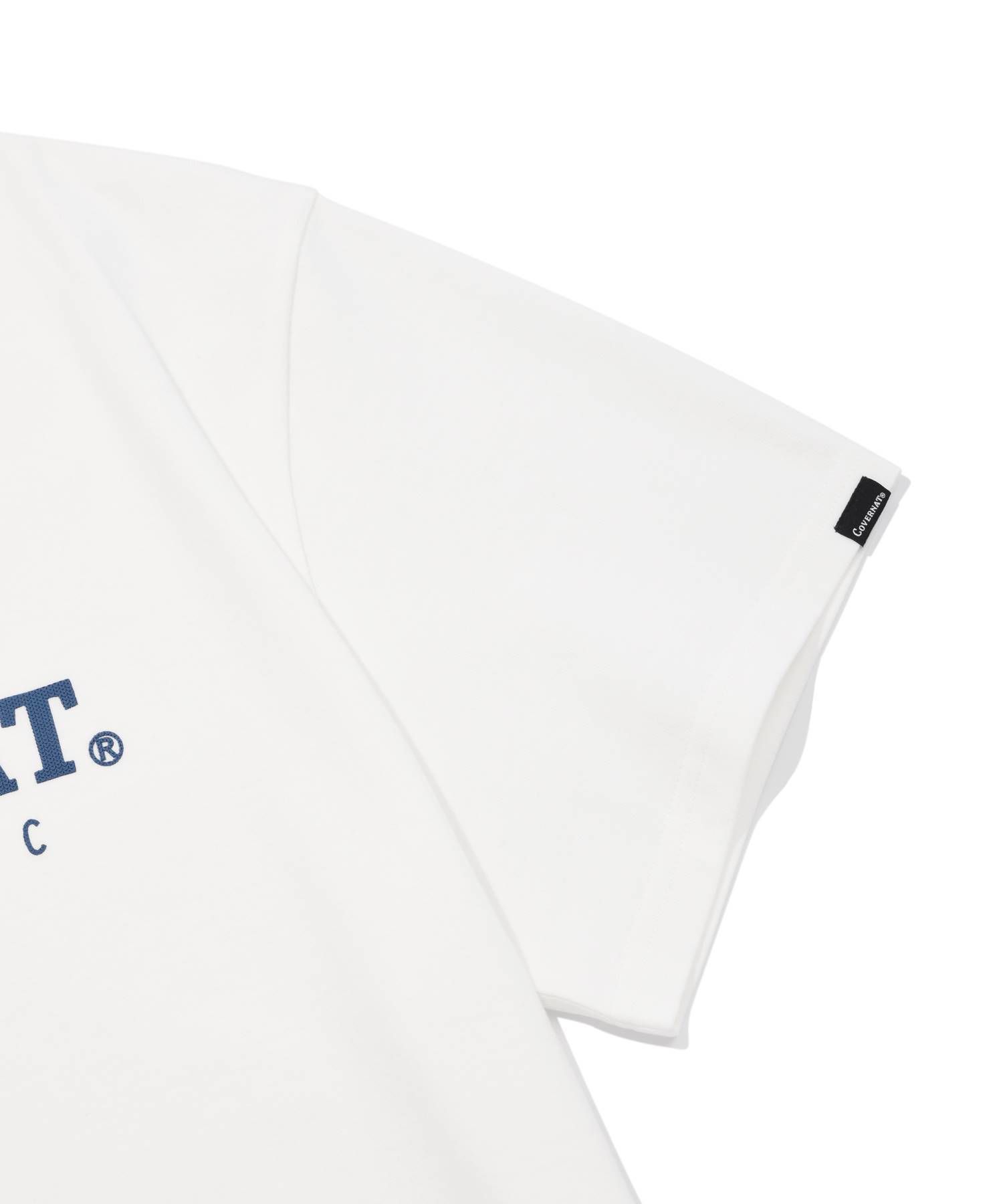 ★COVERNAT★ Small Authentic T-Shirt White CO2502ST01WH MUSINSA | COVERNAT Small Authentic T-Shirt White