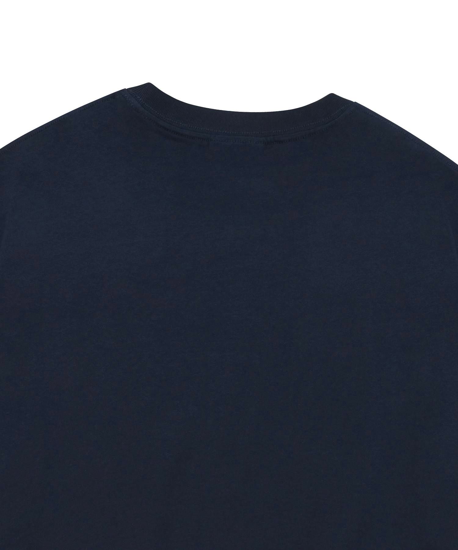 MUSINSA | COVERNAT Authentic Logo T-Shirt Navy