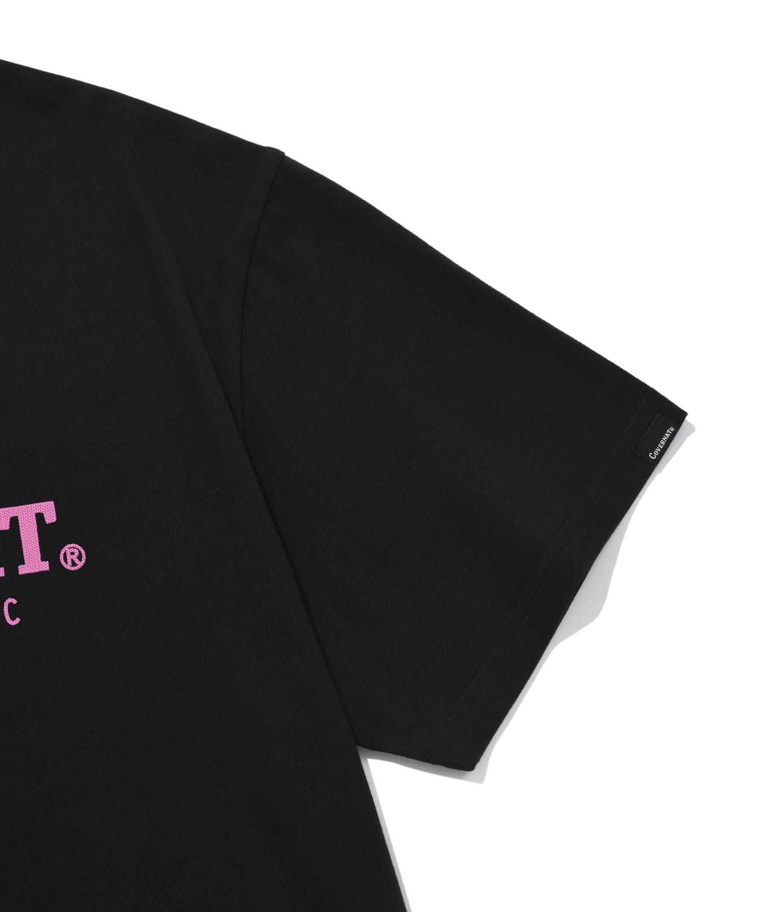 MUSINSA | COVERNAT Authentic Logo T-Shirt Black