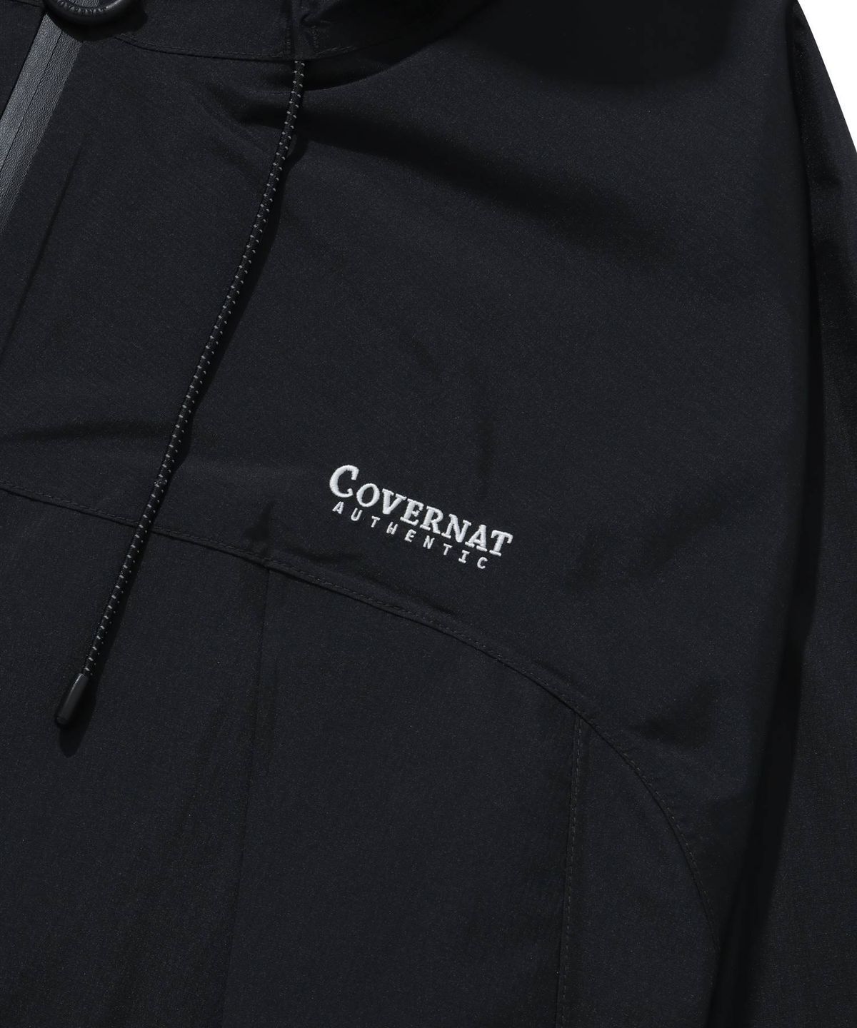 커버낫(COVERNAT) 퍼텍스 테크 윈드브레이커 블랙