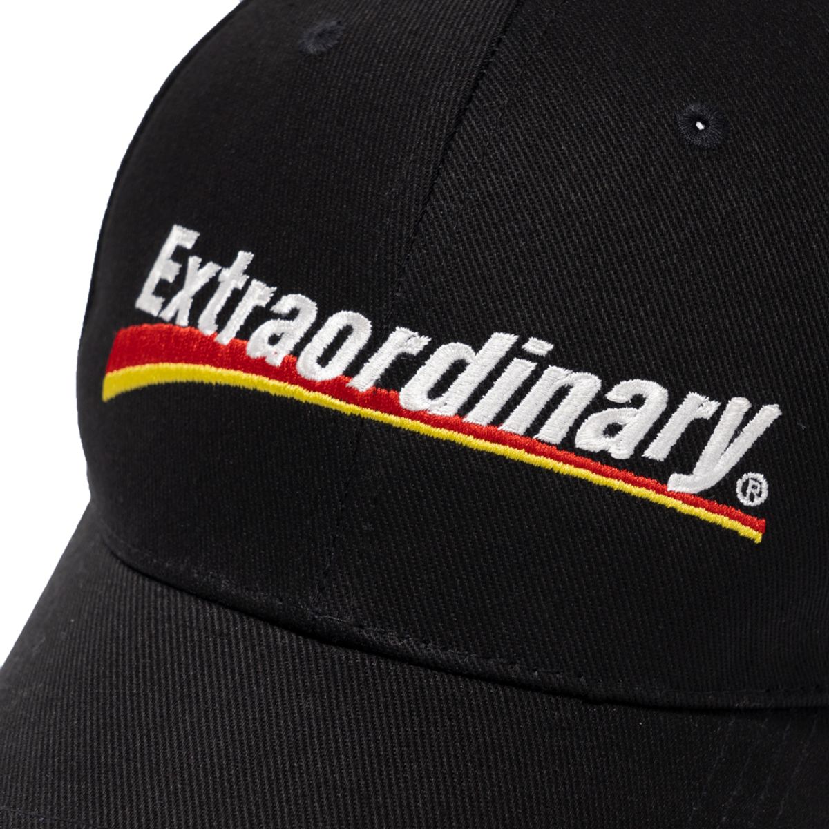 엑스트라오디너리(EXTRAORDINARY) RACING SYMBOL CAP  BLACK
