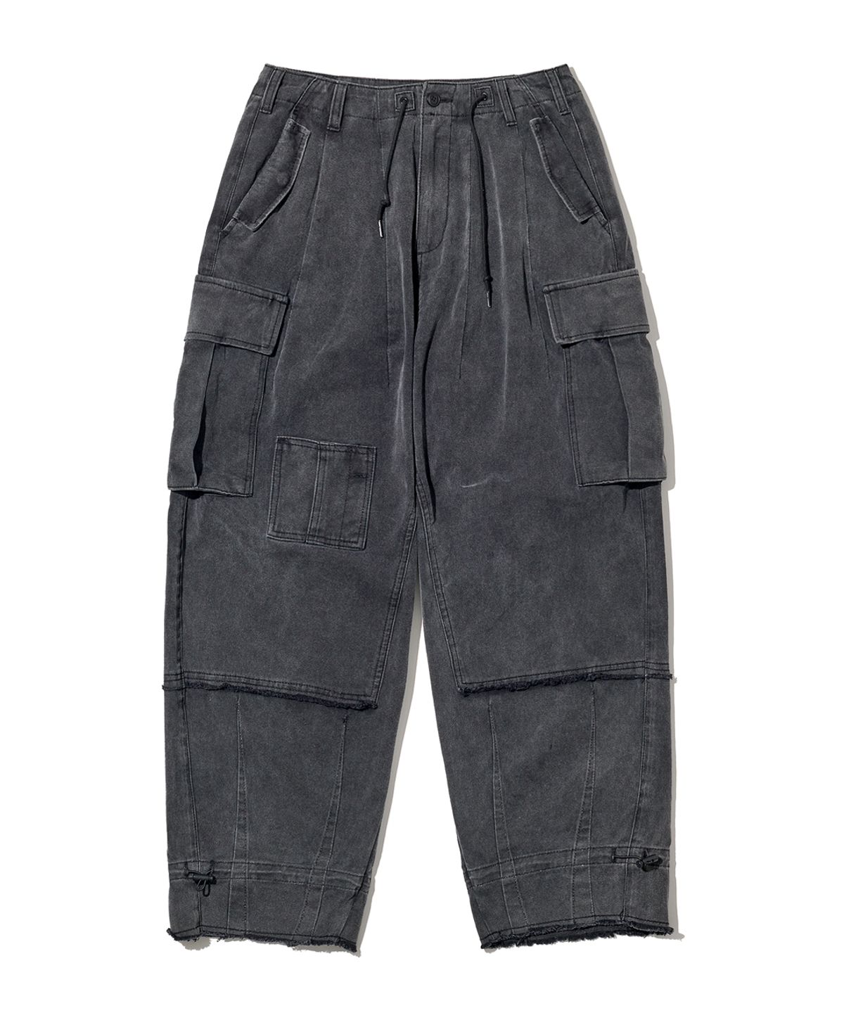 빅유니온(BIG UNION) COMBINATION JUNGLE PANTS / BLACK