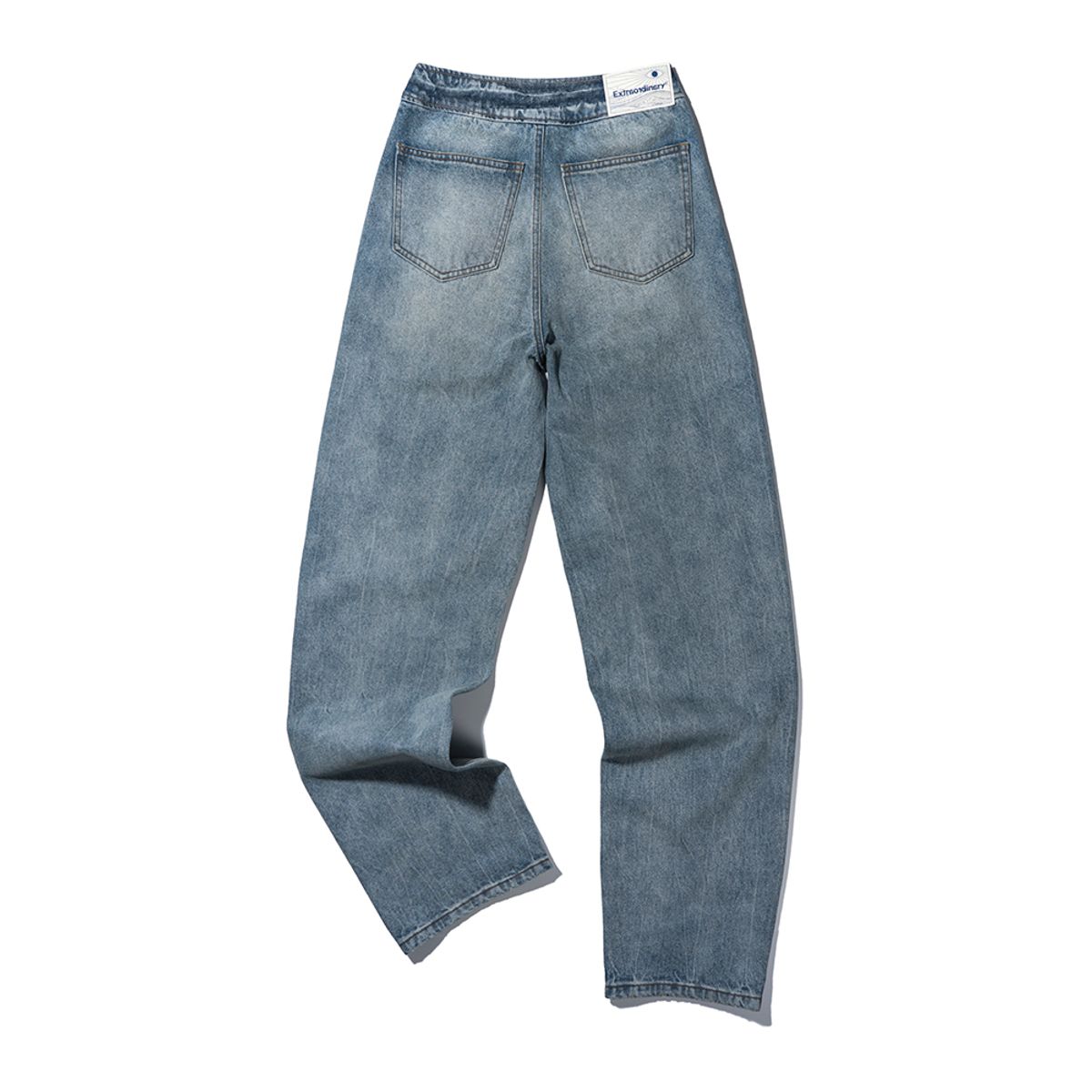 엑스트라오디너리(EXTRAORDINARY) WOMEN SHIWA WASHING DENIM PANTS  L/BLUE