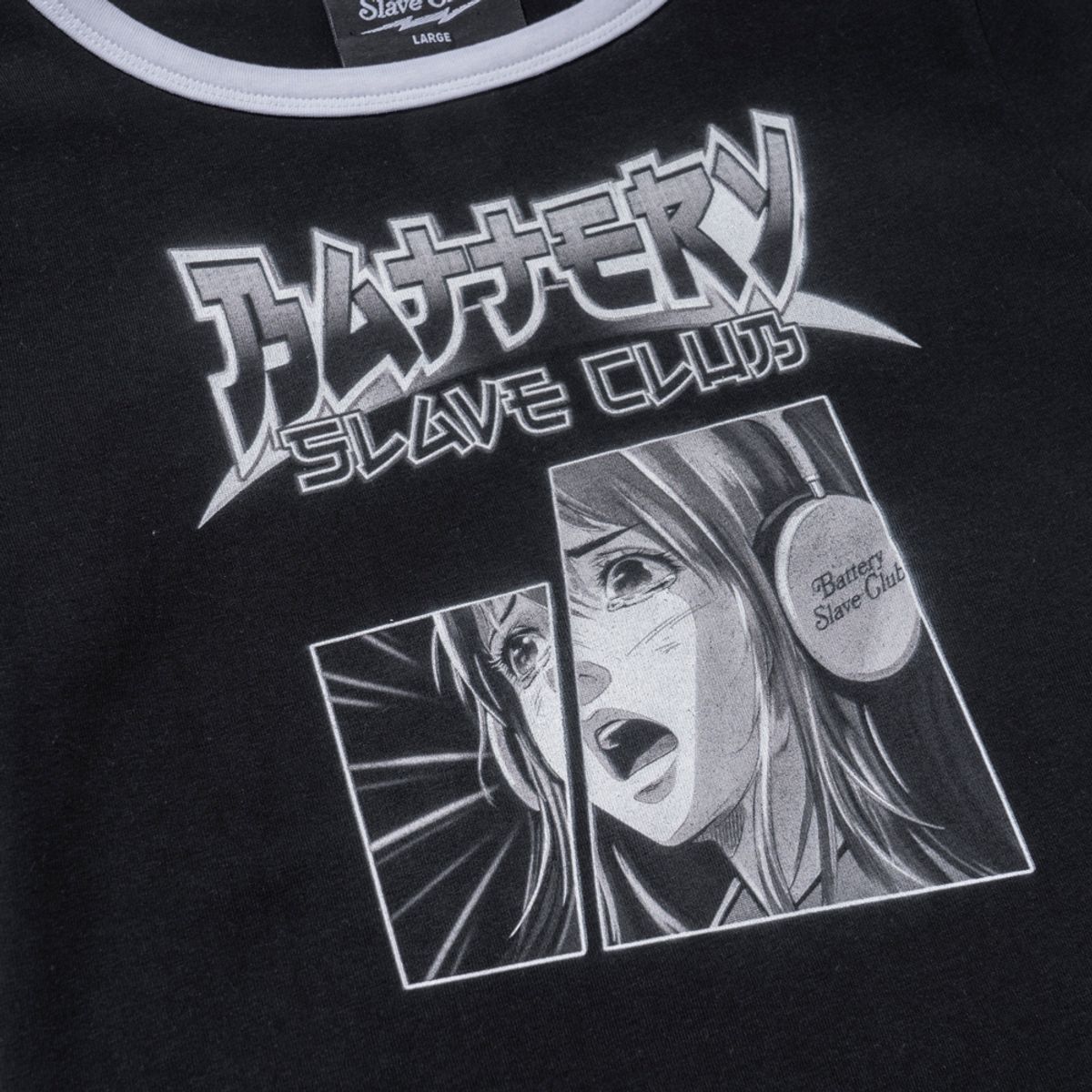 엑스트라오디너리(EXTRAORDINARY) WOMEN B.S.C ANIME TEE  BLACK