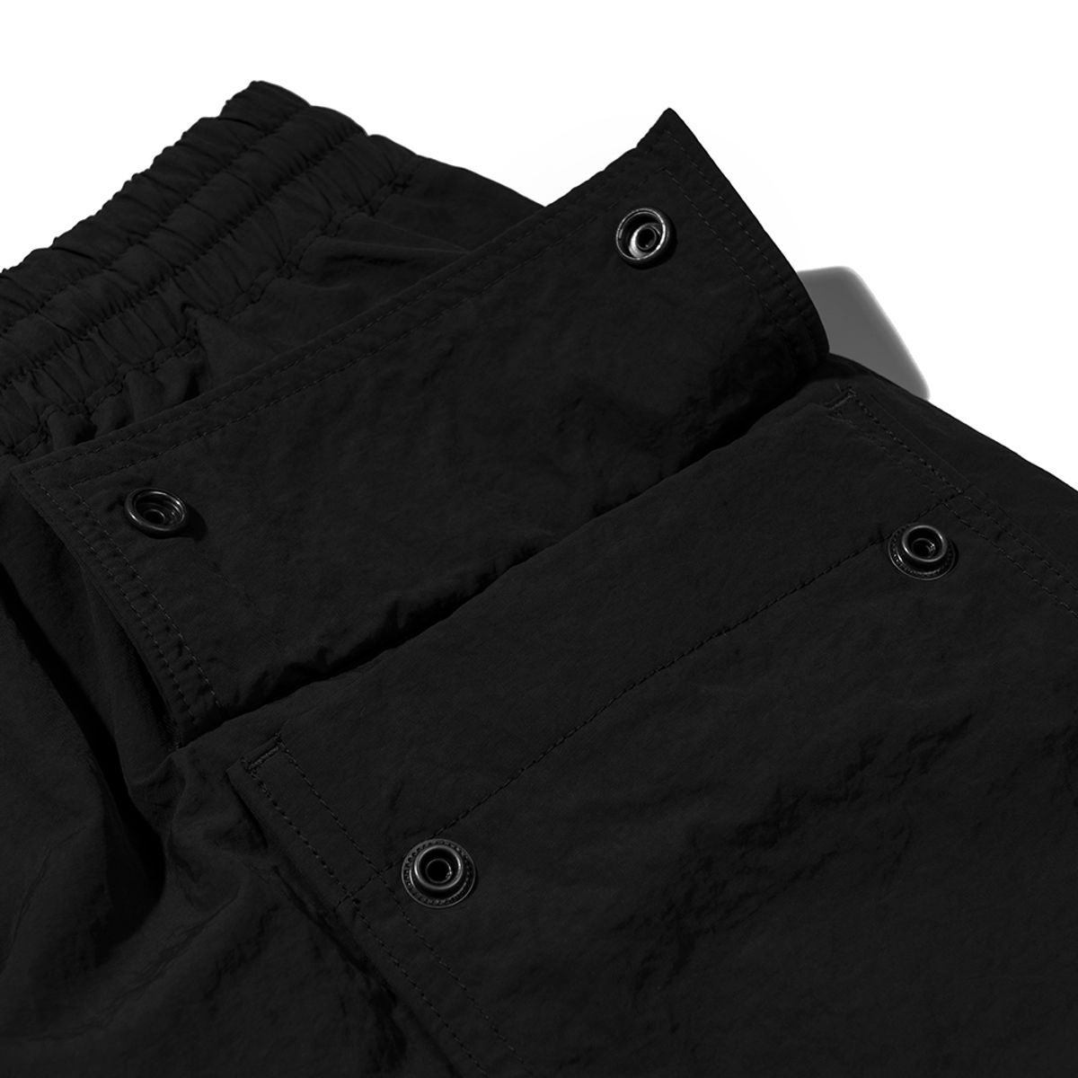 엑스트라오디너리(EXTRAORDINARY) PUCKERING POCKET PANTS  BLACK