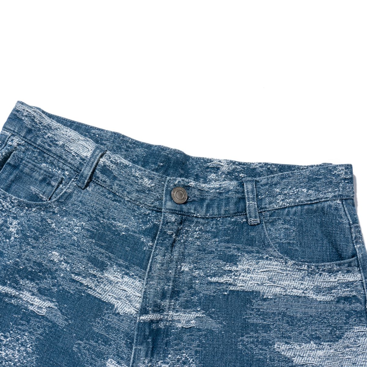 엑스트라오디너리(EXTRAORDINARY) ABSTRACT DENIM PANTS  L/BLUE