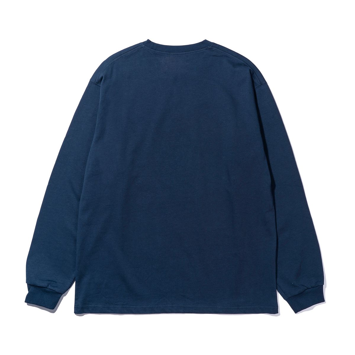 엑스트라오디너리(EXTRAORDINARY) 헤비코튼 WING LOGO PRINT LONG SLEEVE  NAVY