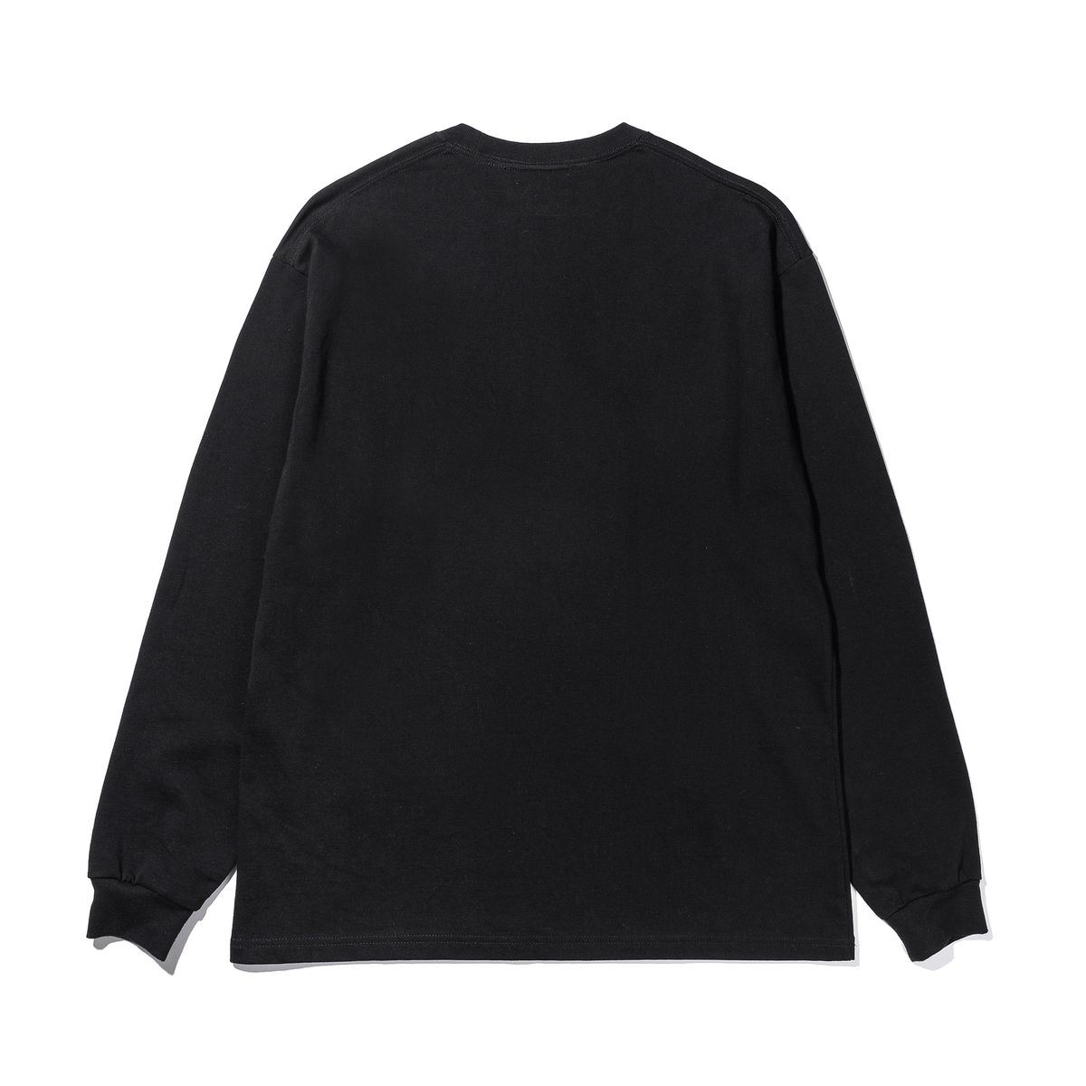 엑스트라오디너리(EXTRAORDINARY) 헤비코튼 B.S.C ANIME BLACK LONG SLEEVE  BLACK