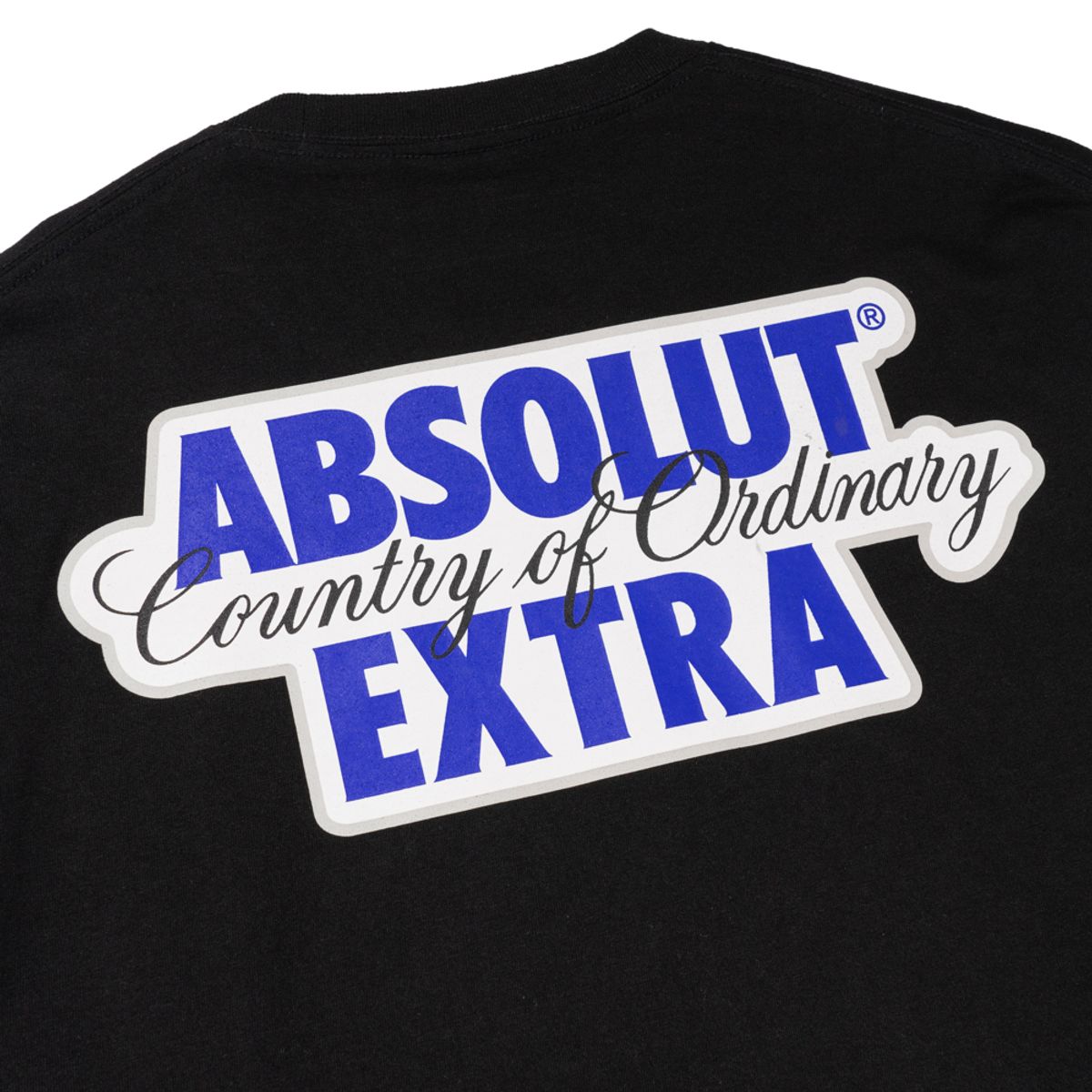 엑스트라오디너리(EXTRAORDINARY) 헤비코튼 RACING SYMBOL PRINT LONG SLEEVE  BLACK