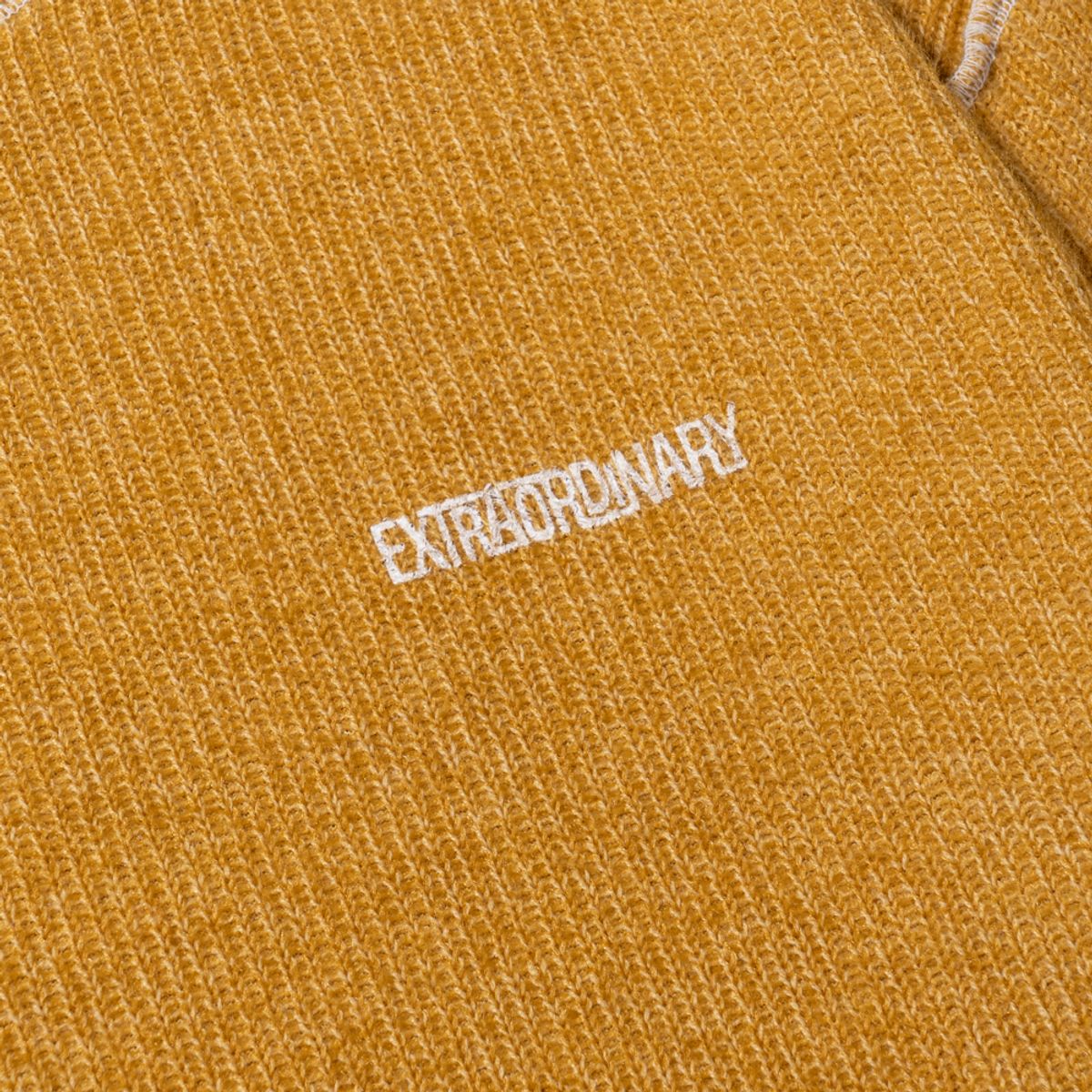 엑스트라오디너리(EXTRAORDINARY) SHORT HAIRY LONG SLEEVE  YELLOW