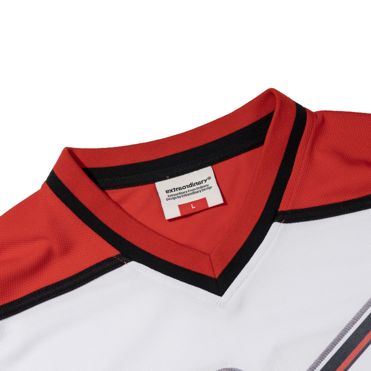 엑스트라오디너리(EXTRAORDINARY) EX HOCKEY JERSEY  WHITE